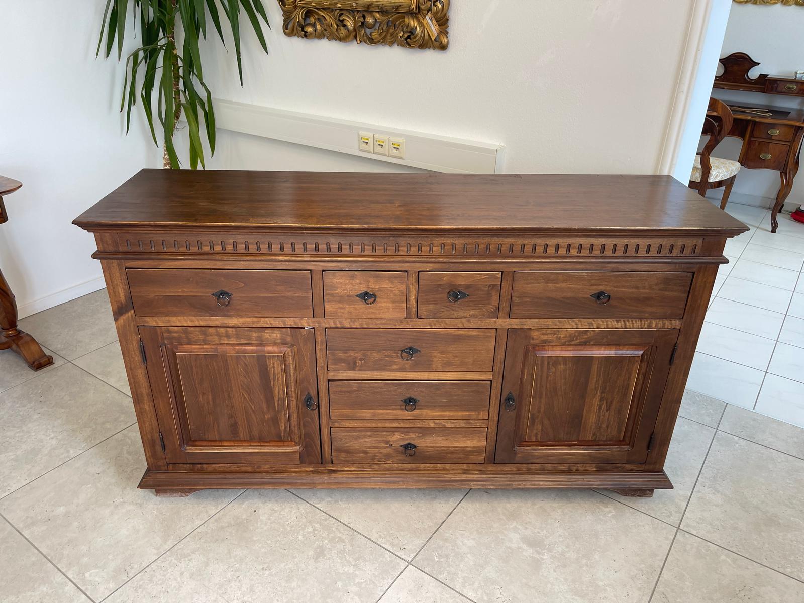 Kommode im Kolonialstil Englisch Anrichte Sideboard um 1980 G1621