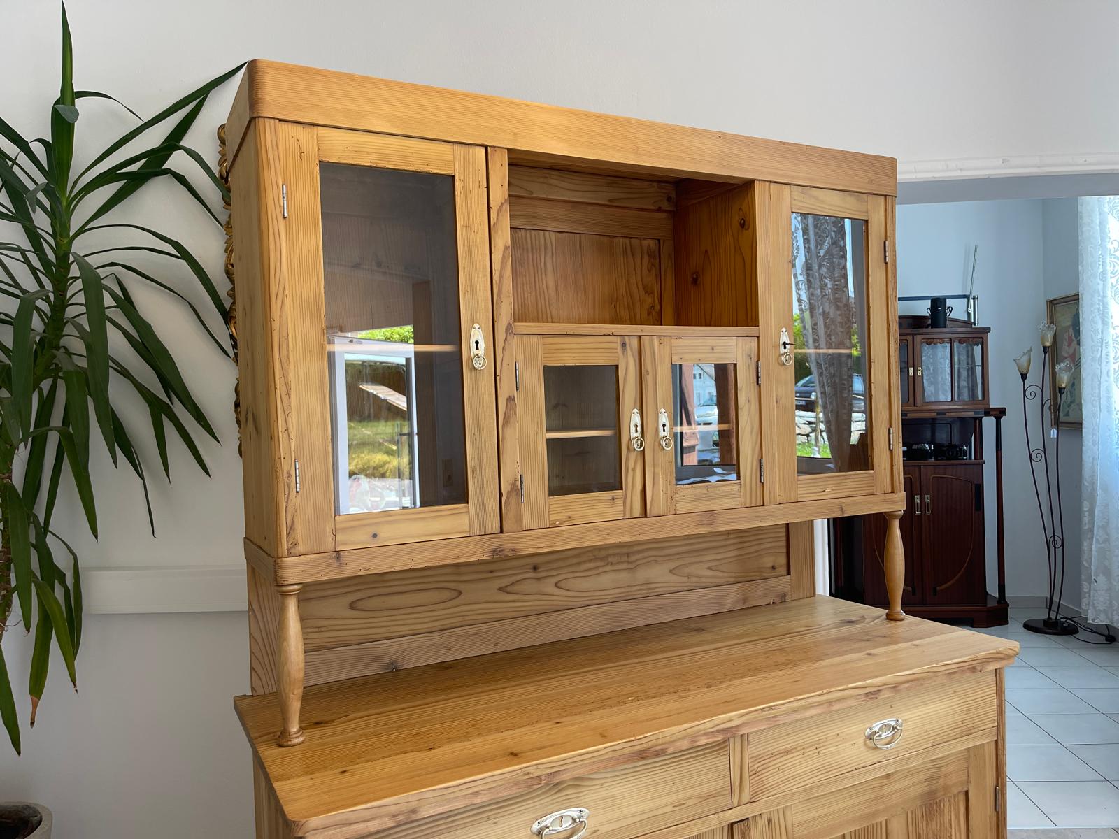 Jugendstil Küchenbuffet Küchenschrank Küchenkredenz G1704