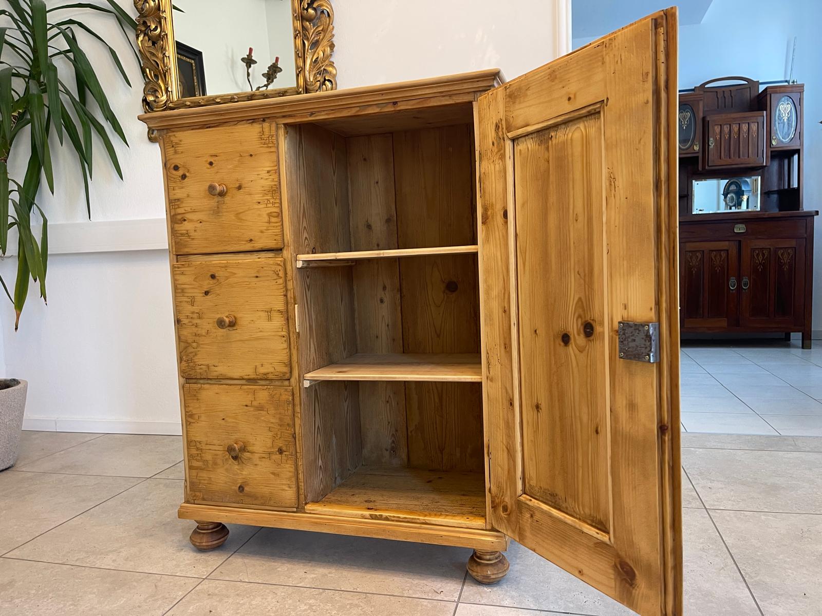 Biedermeier Brotschrank Almerschrank Speiskasten G1302