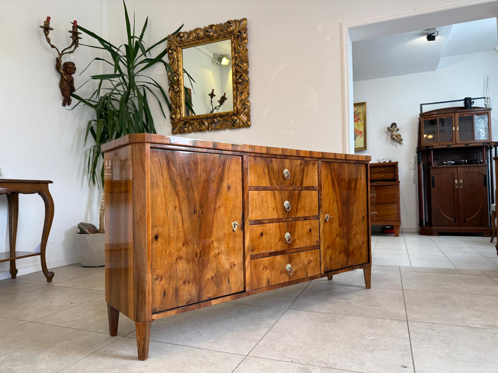 Restaurierte Biedermeier Anrichte Sideboard Antiquität G1821