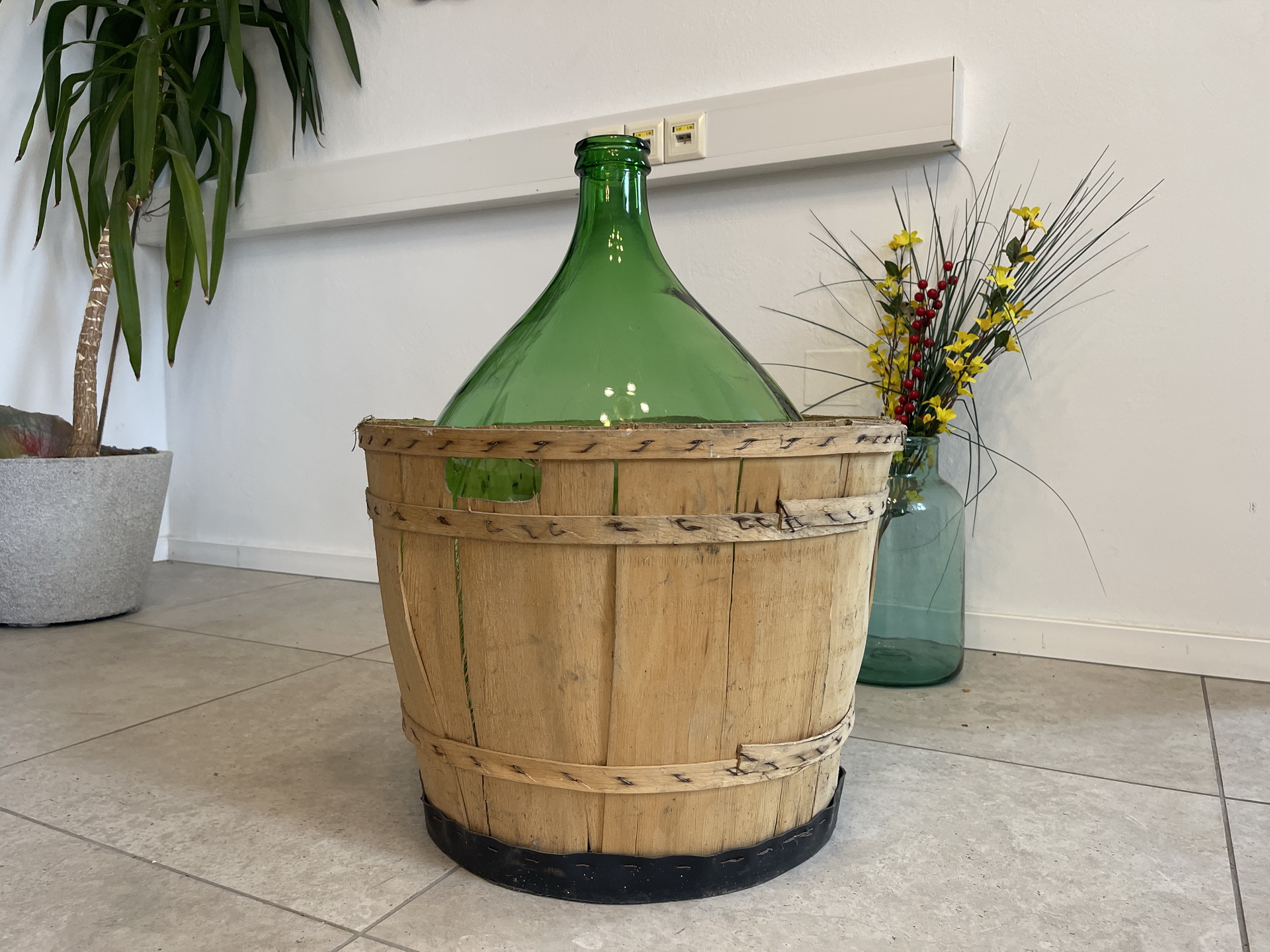 IMG_43418CqY6rmVlUlOJ Alte Ballonflasche Weinballon, Gärballon, Ballonflasche A4717