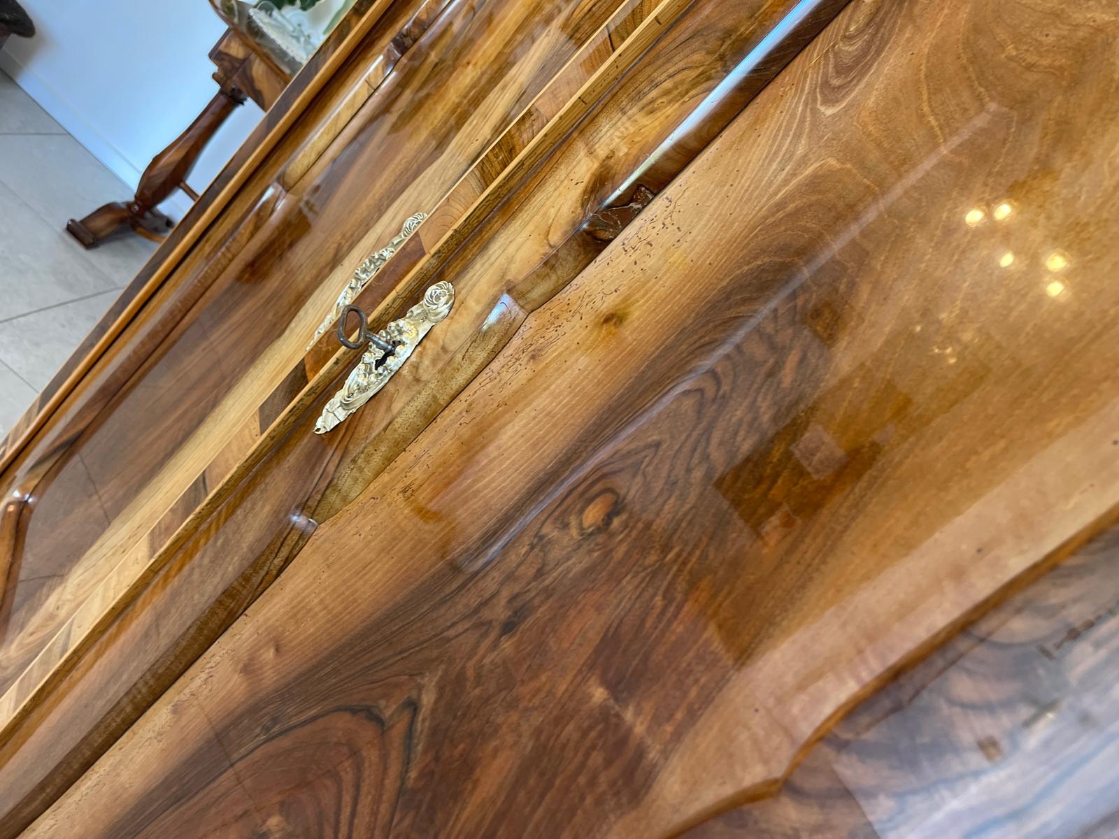 Traum Restaurierter Biedermeier Schrank Kleiderkasten Hallenschrank Antiquität G1445