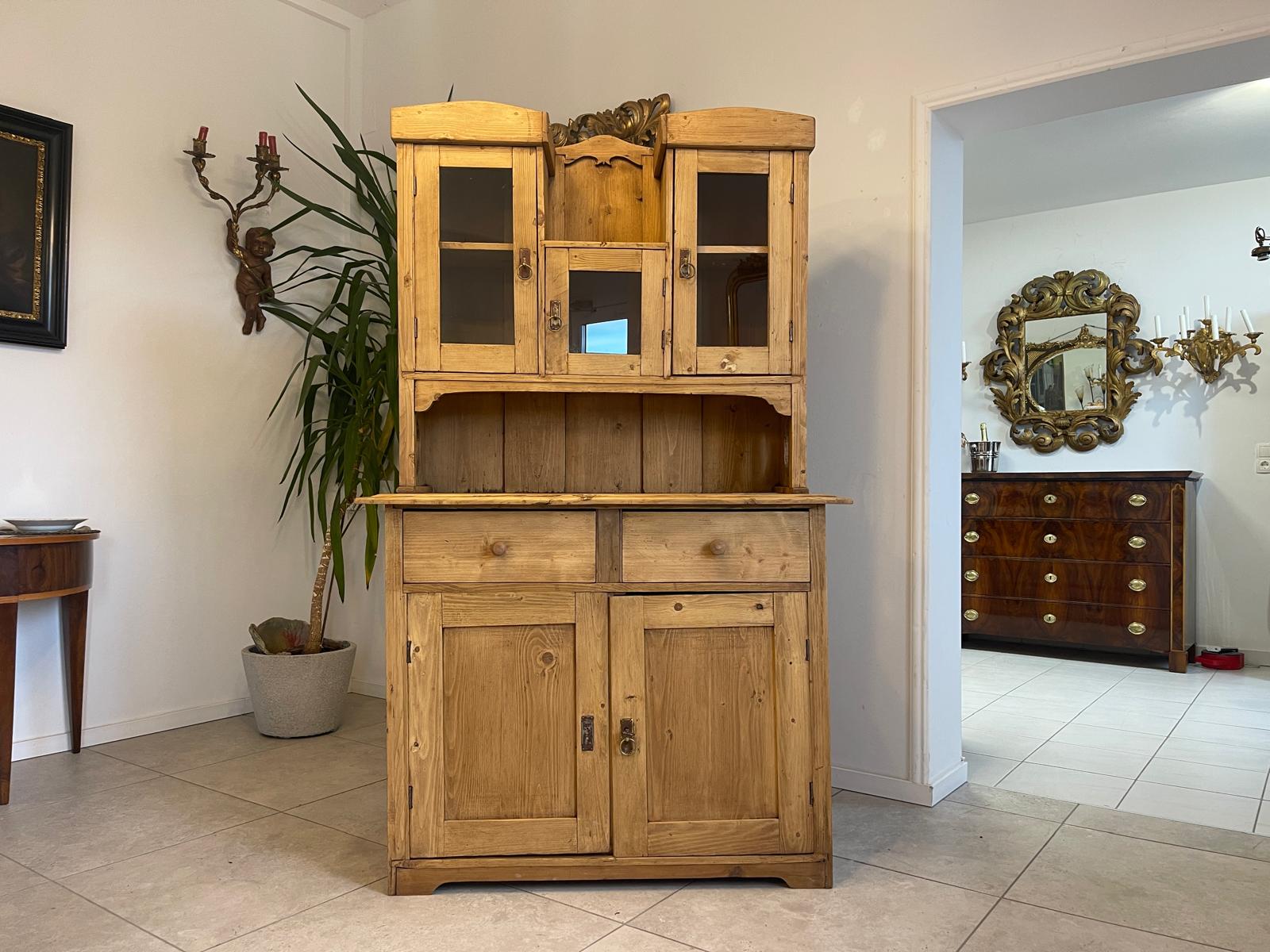 Jugendstil Küchenbuffet Küchenschrank Küchenkredenz A5161