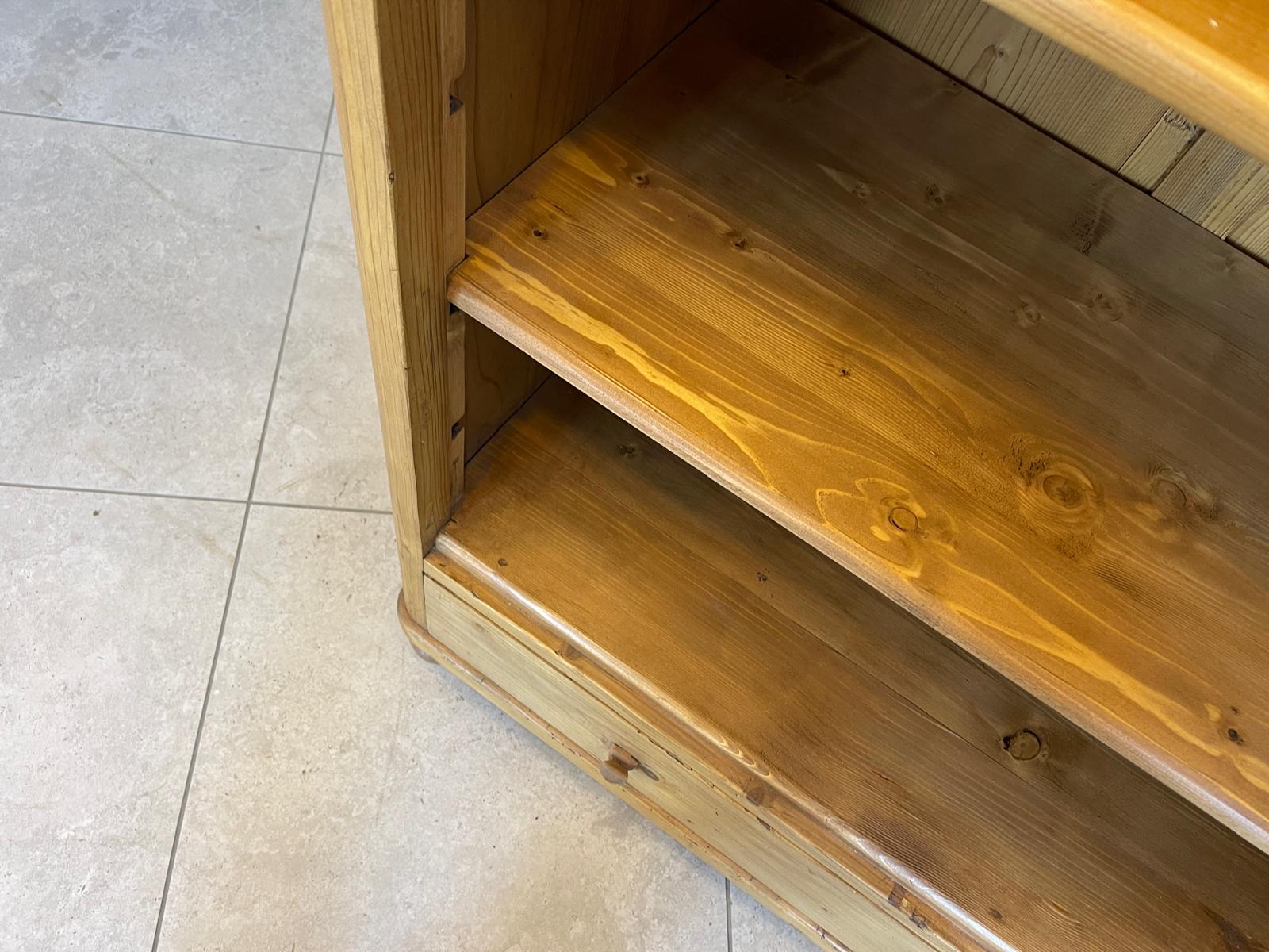 Altes Bäuerliche Stellage Regal Bauernmöbel Bauernkasten Bücherkasten G1365