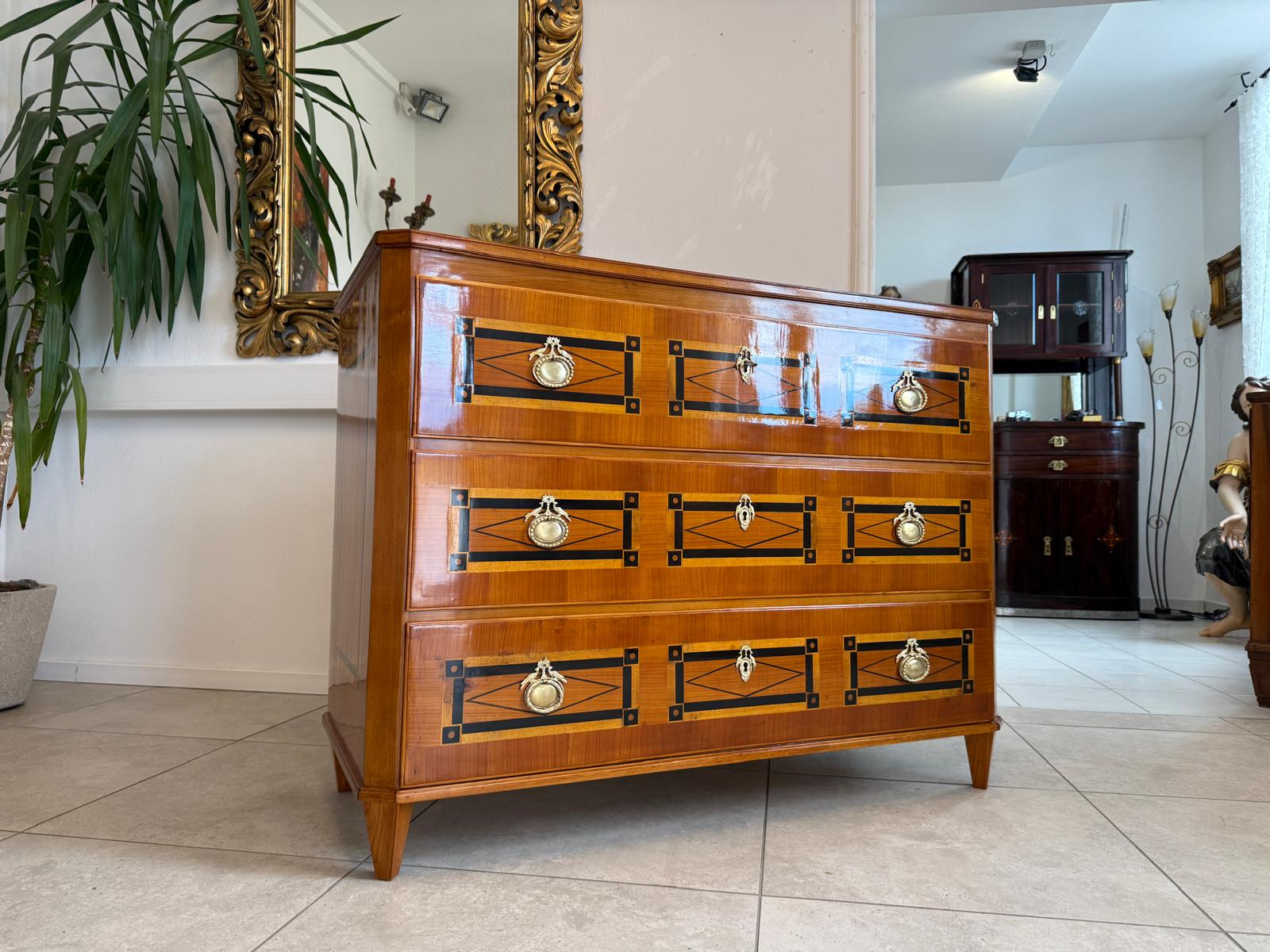 Barock Kommode Österreich Marketiert Sale Restauriert D2475