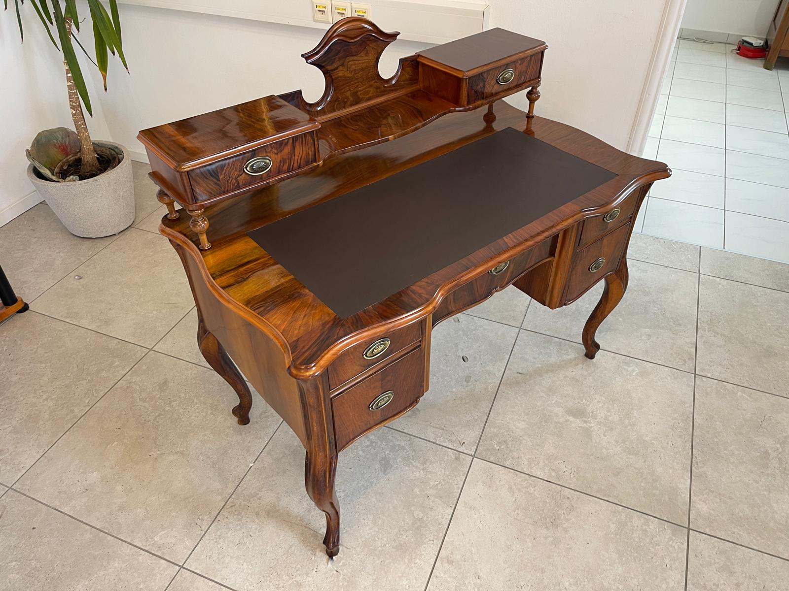 Sale Restaurierter Spätbiedermeier Damen Schreibtisch Sekretär Original Antiquität G1191