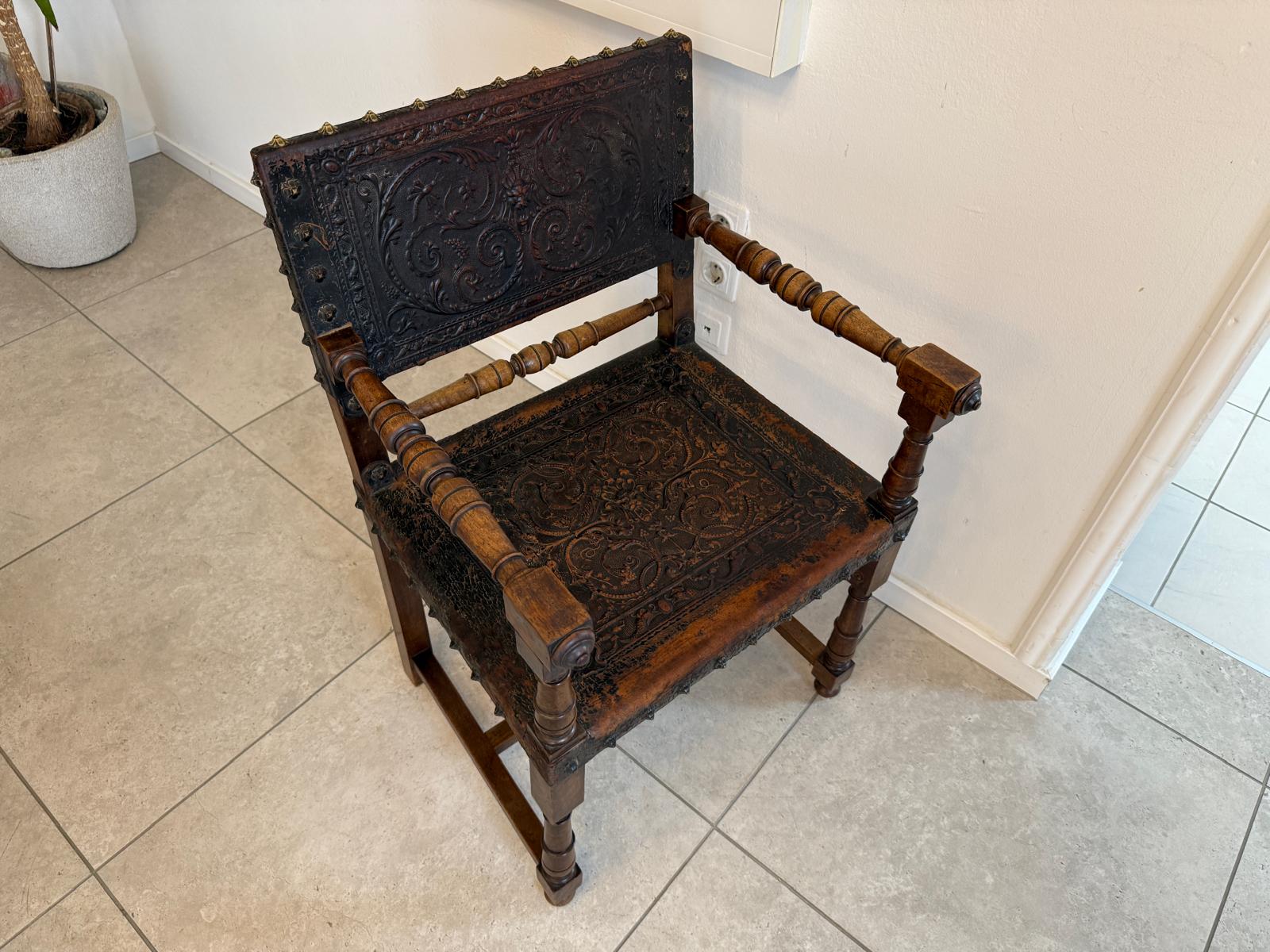 Originaler Gründerzeit Fauteuil Armlehnstuhl Designersessel G2118-2