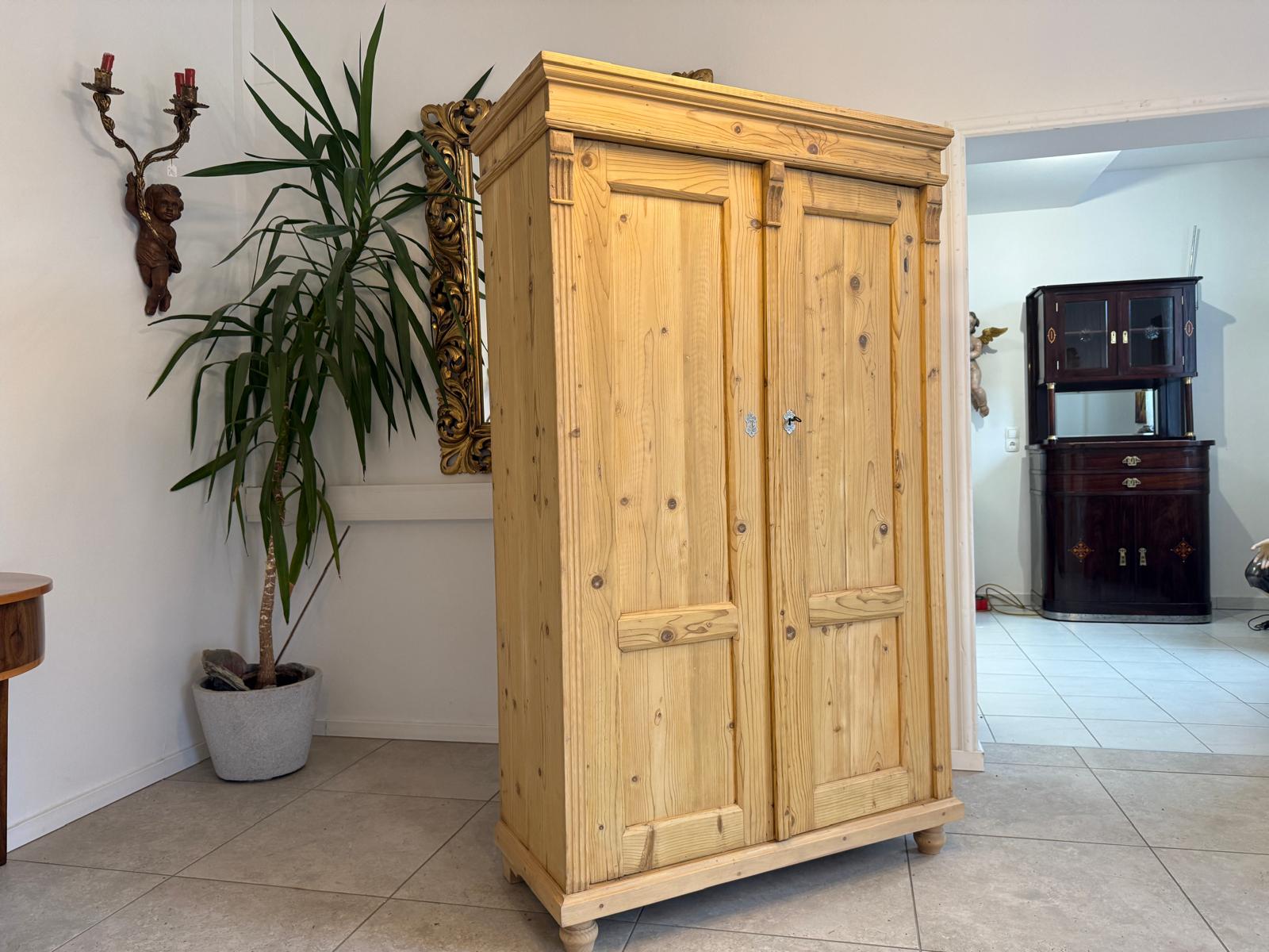 Sale Gründerzeit Bauernschrank Bauernkasten Hallenschrank Antik D1074