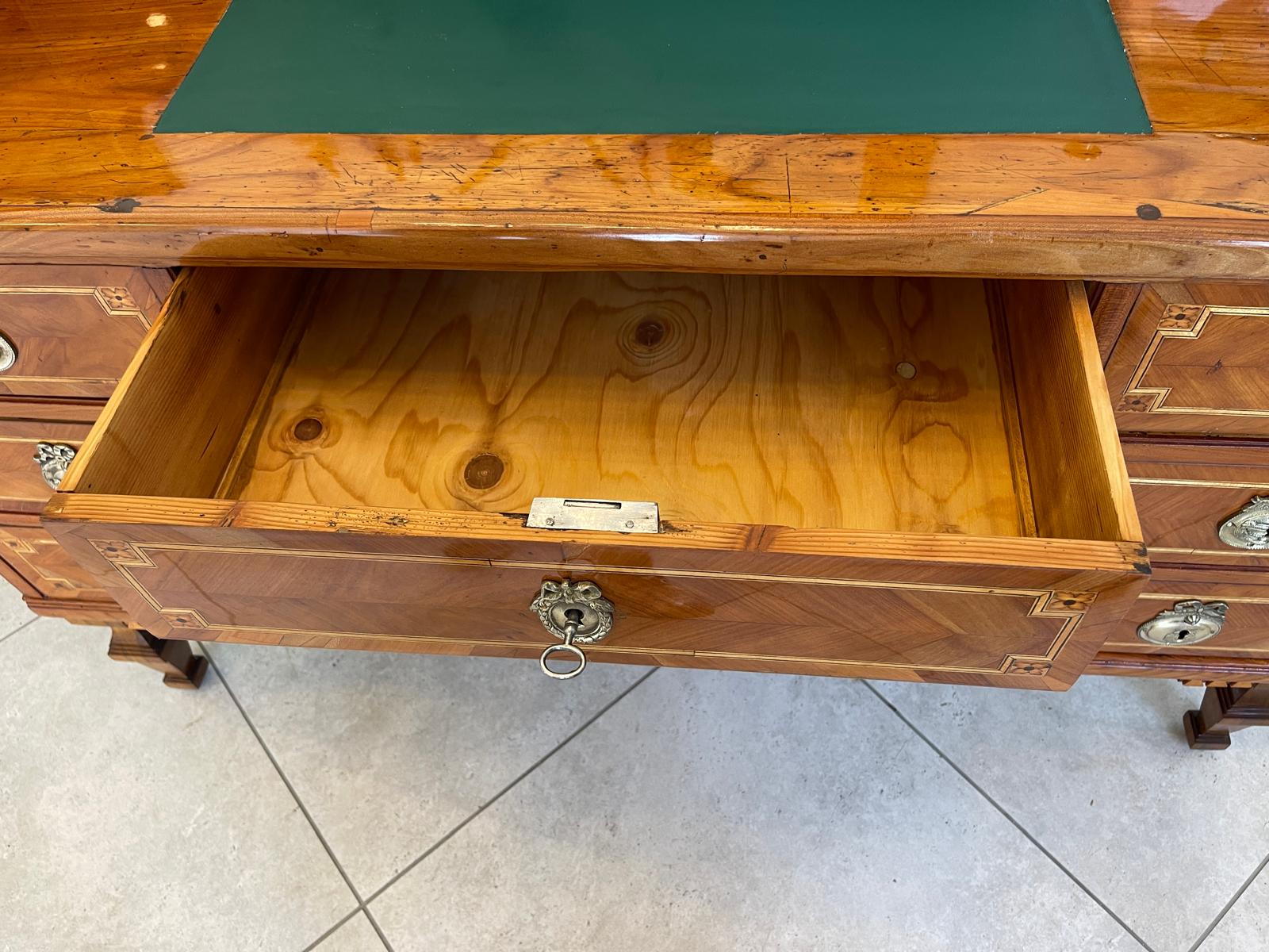 Sale restaurierter Josefinischer Rolladen Sekretär / Schreibtisch Klassizismus Antiquität G1130