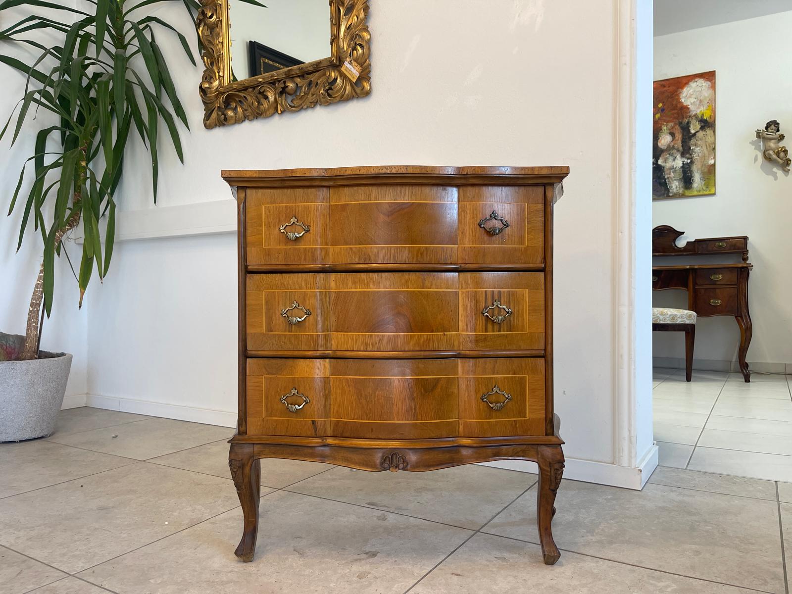 Barockstilkommode 3 Laden Kommode Marketerien G1204