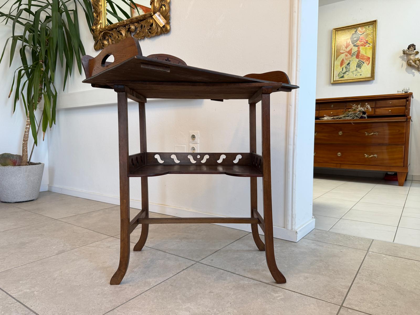 Originaler Jugendstil Tisch Serviertisch Traum G1972