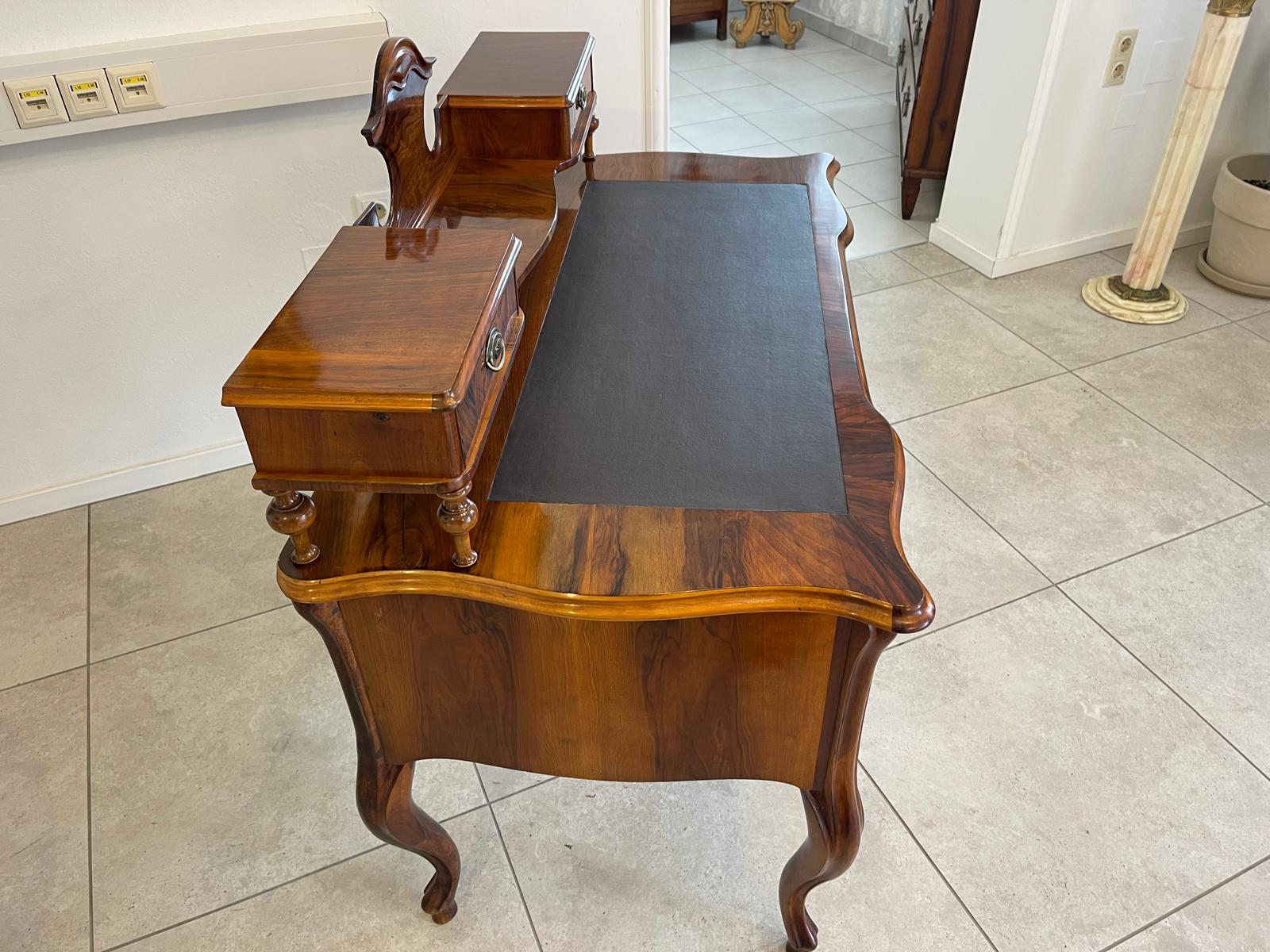 Sale Restaurierter Spätbiedermeier Damen Schreibtisch Sekretär Original Antiquität G1191
