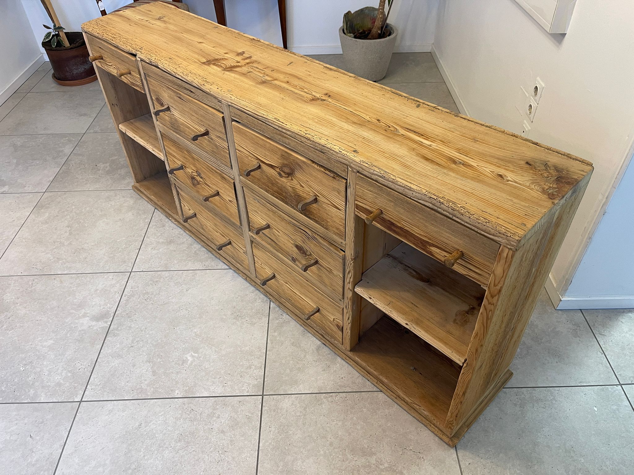 Urige Anrichte Sideboard Ladenkommode Ladenschrank Bauernschrank Bauernmöbel G1076