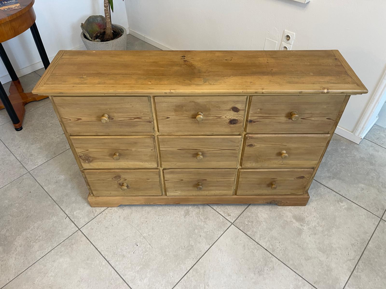 Bäuerliche Kommode 9 Ladenkommode Landhausmöbel Weichholzmöbel G1251