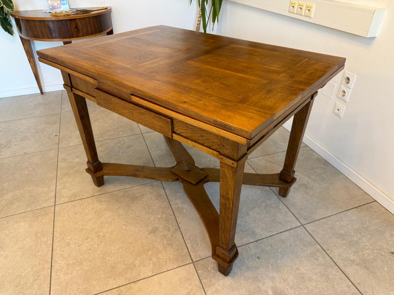 SALE Originaler Biedermeier Auszugtisch Kassettentisch Antiquität G2162