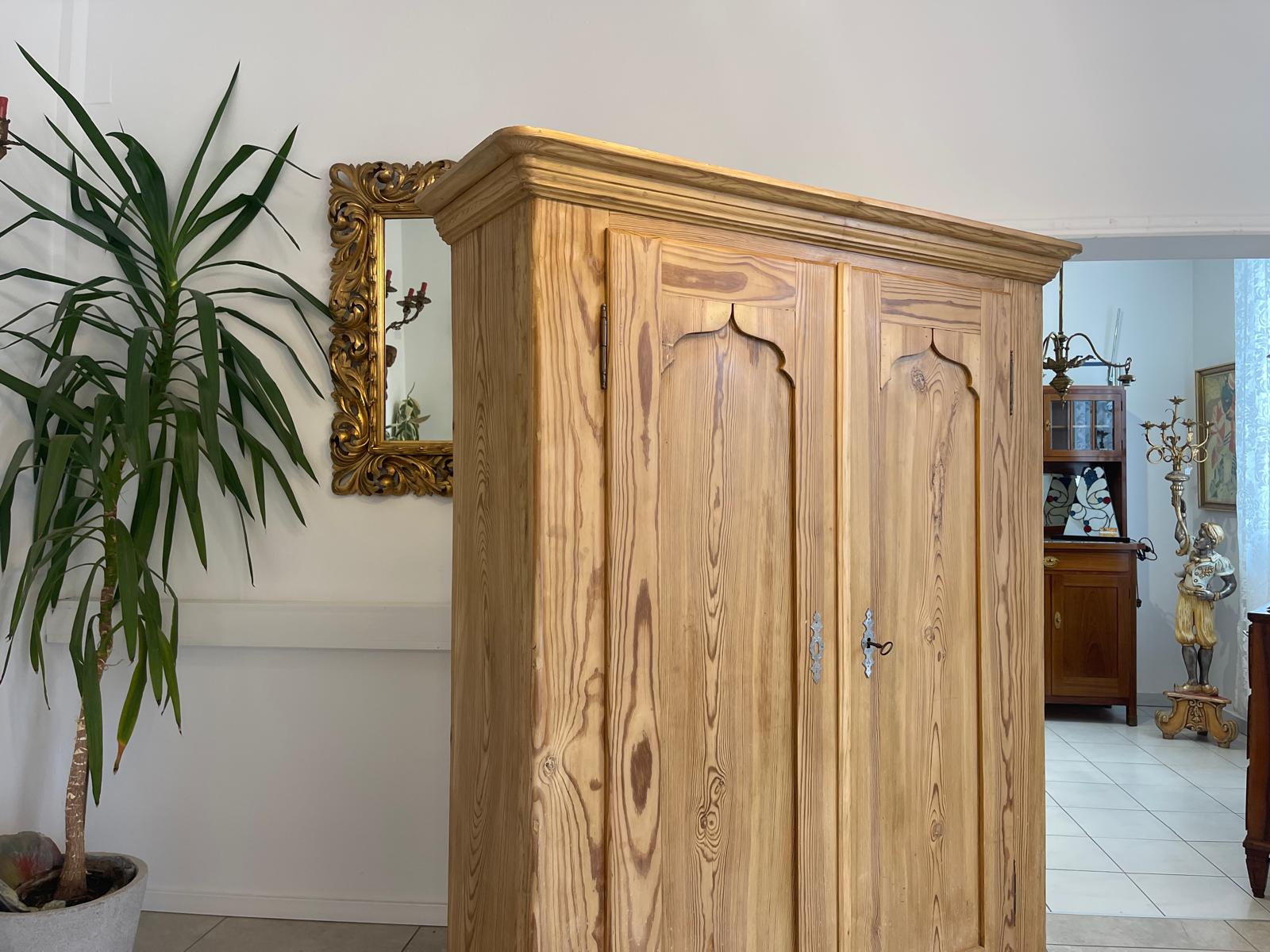 Steirischer Biedermeier Bauernschrank Naturholzschrank G1148