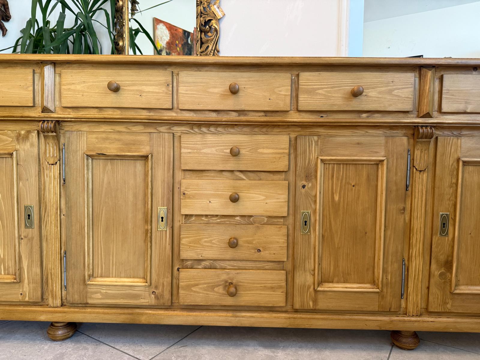 Gründerzeit Stil Apothekenschrank 9 Ladenkommode Bauernmöbel D2859