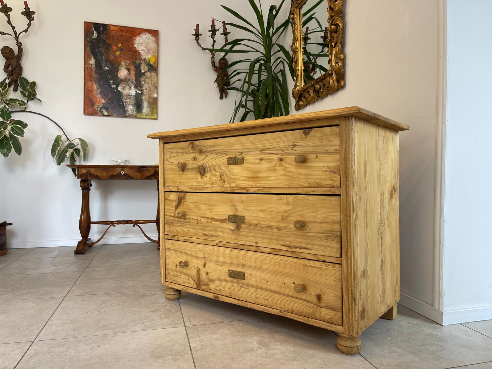 Originale Bäuerliche Gründerzeit Kommode Restauriert Bauernkommode Antik G1695