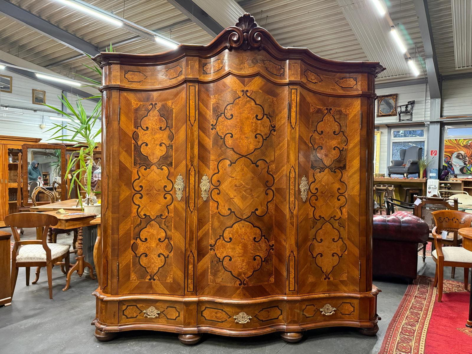 Barocker Hallenschrank Barockschrank Maria Theresienschrank G2313