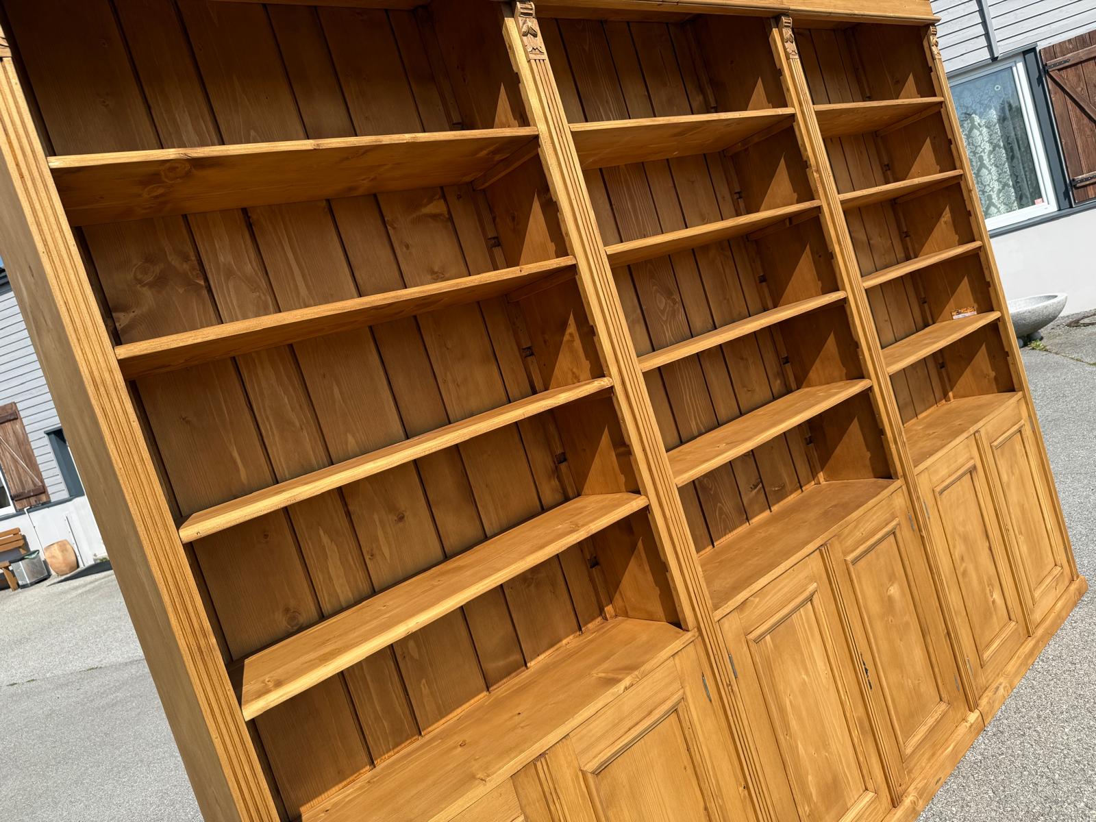 Grosses Bücherregal Stellage Bücherschrank Bauernkasten Bücherwand G1800