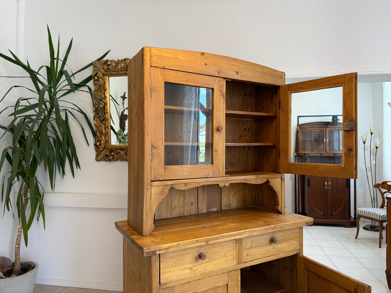 Jugendstil Küchenbuffet Küchenschrank Küchenkredenz G1836