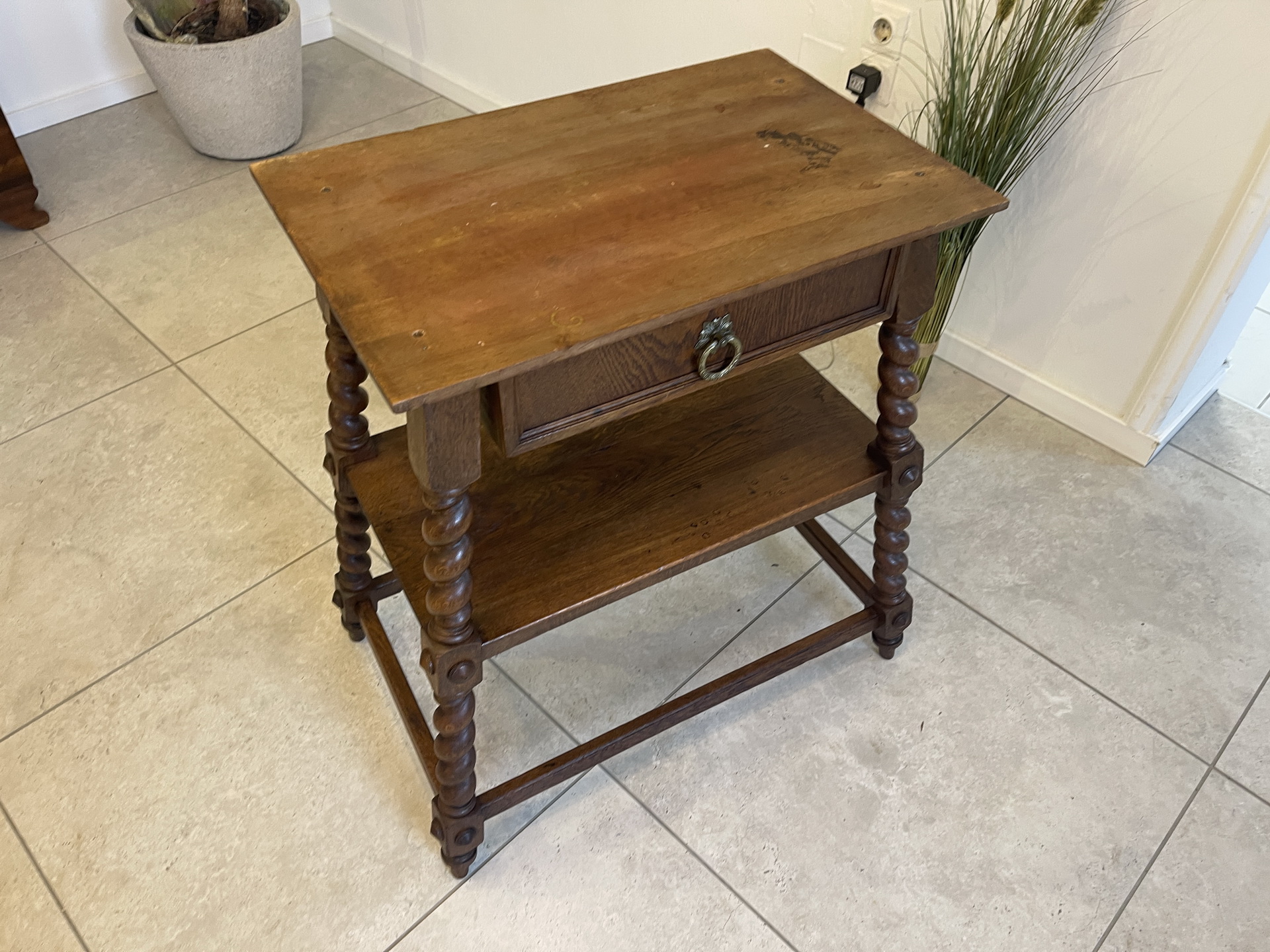 IMG_4531EPPhOpyH3BLae Originaler Gründerzeit Tisch Beistelltisch A4219