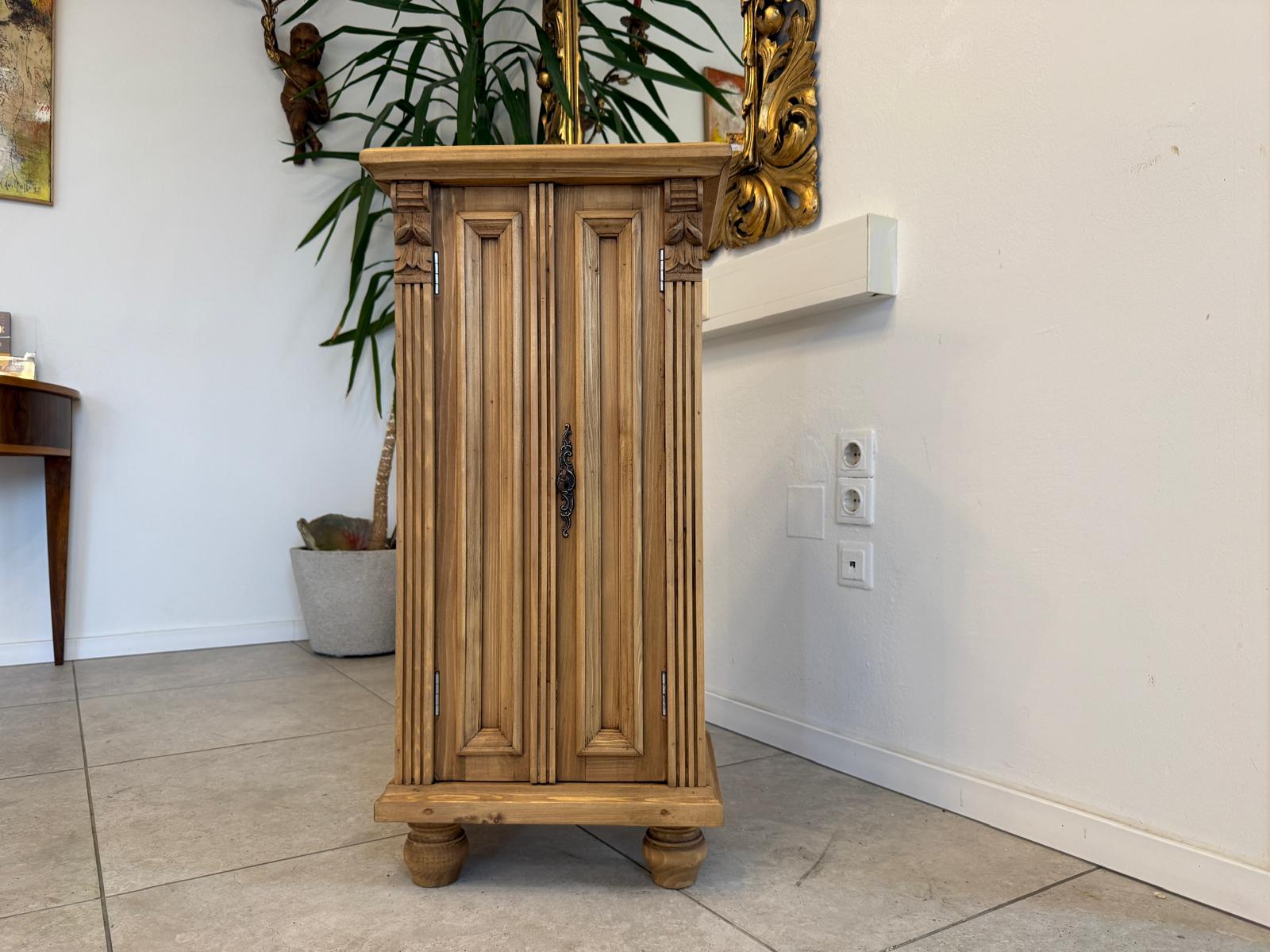 Bäuerliche Anrichte Kommode Laden Kasterl Antik Weichholz G2396