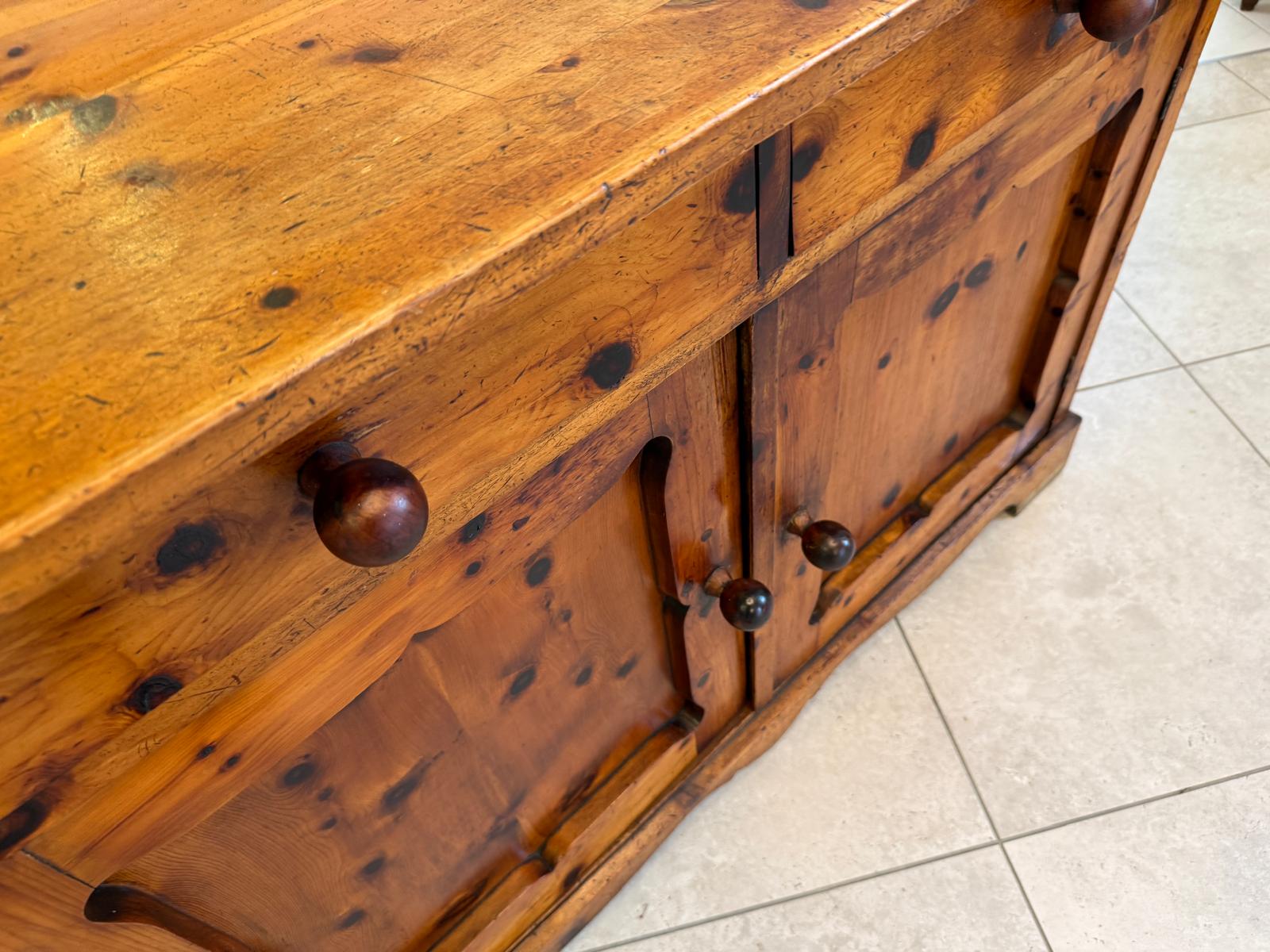 Zirbenholz Anrichte Sideboard Schrank Kasterl Antik G1865-1