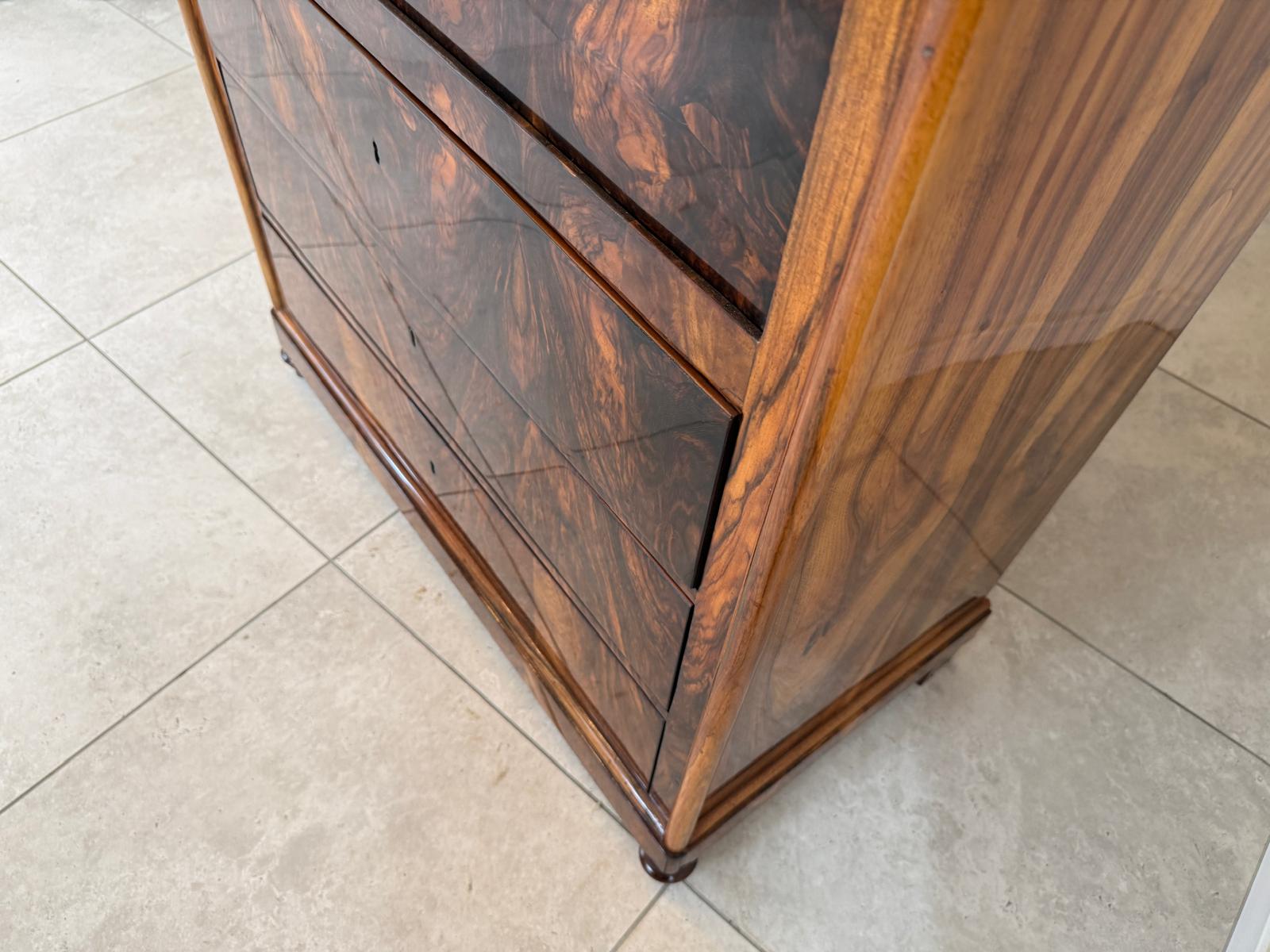 Sale Restaurierter Spätbiedermeier Standsekretär Schellack G1816