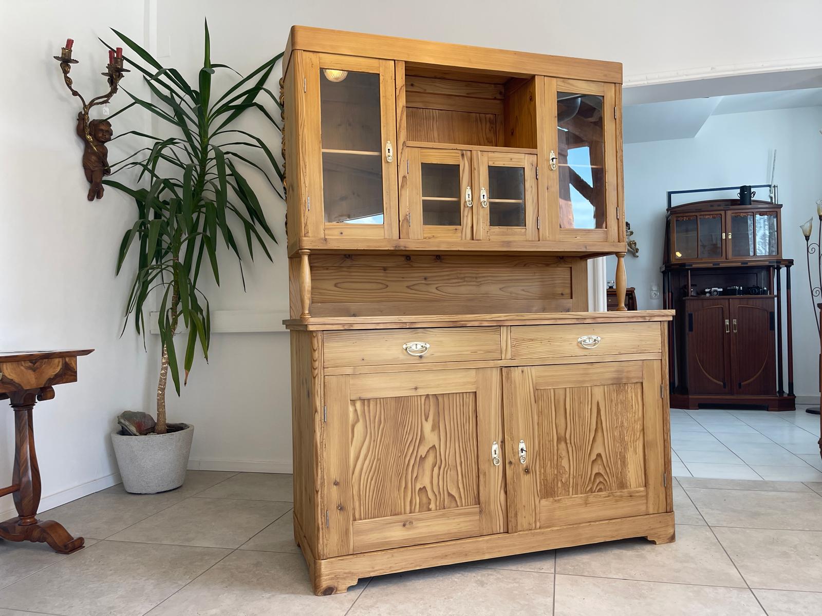 Jugendstil Küchenbuffet Küchenschrank Küchenkredenz G1704