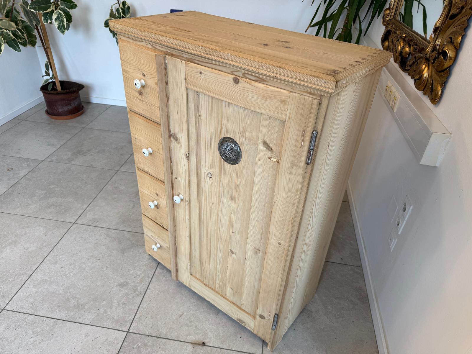 Biedermeier Brotschrank Almerschrank Speiskasten Antik Kastenmöbel D1166