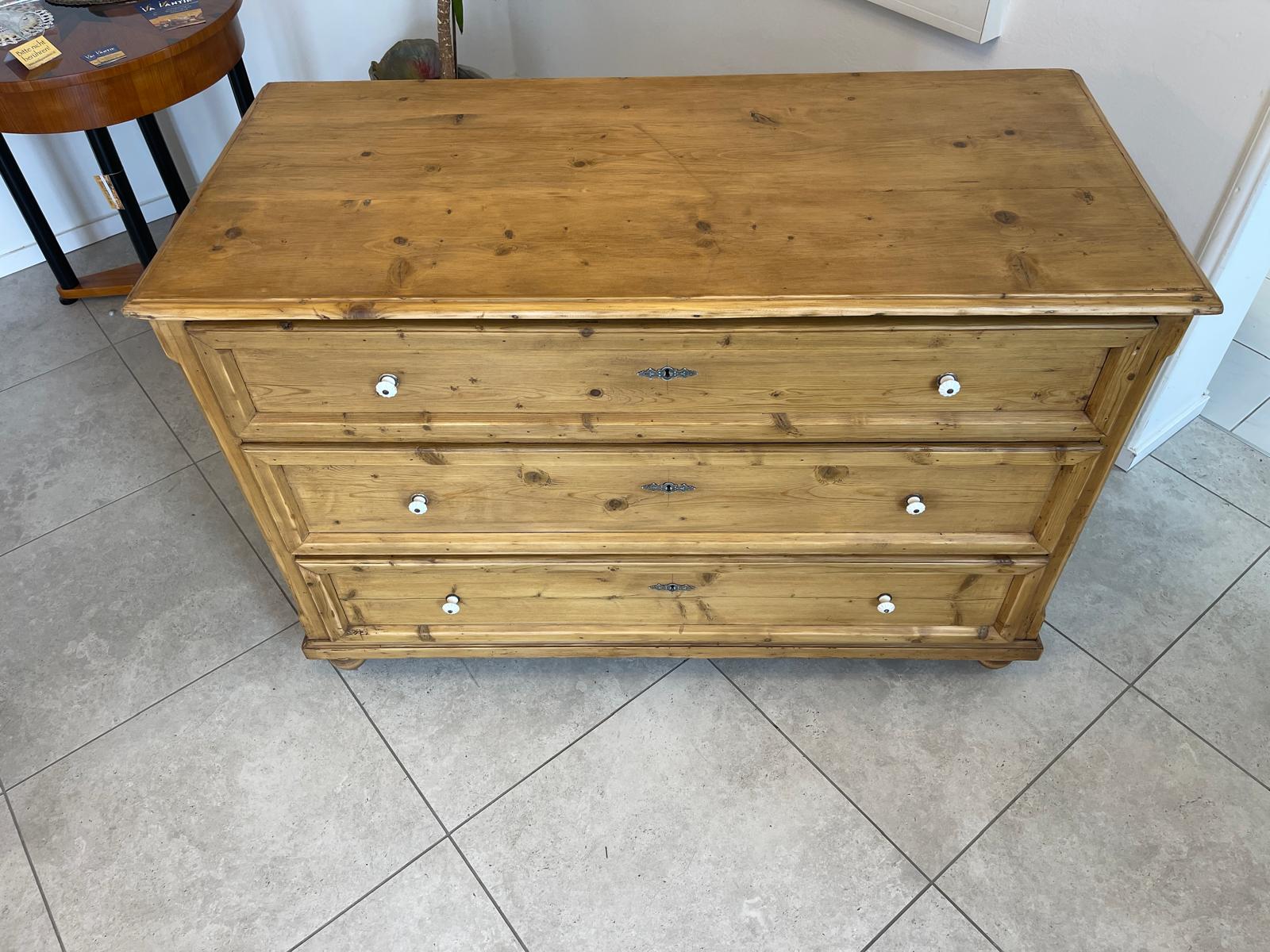 Restaurierte Übergroße Biedermeier Kommode Ladenkommode Bauernstube G1234