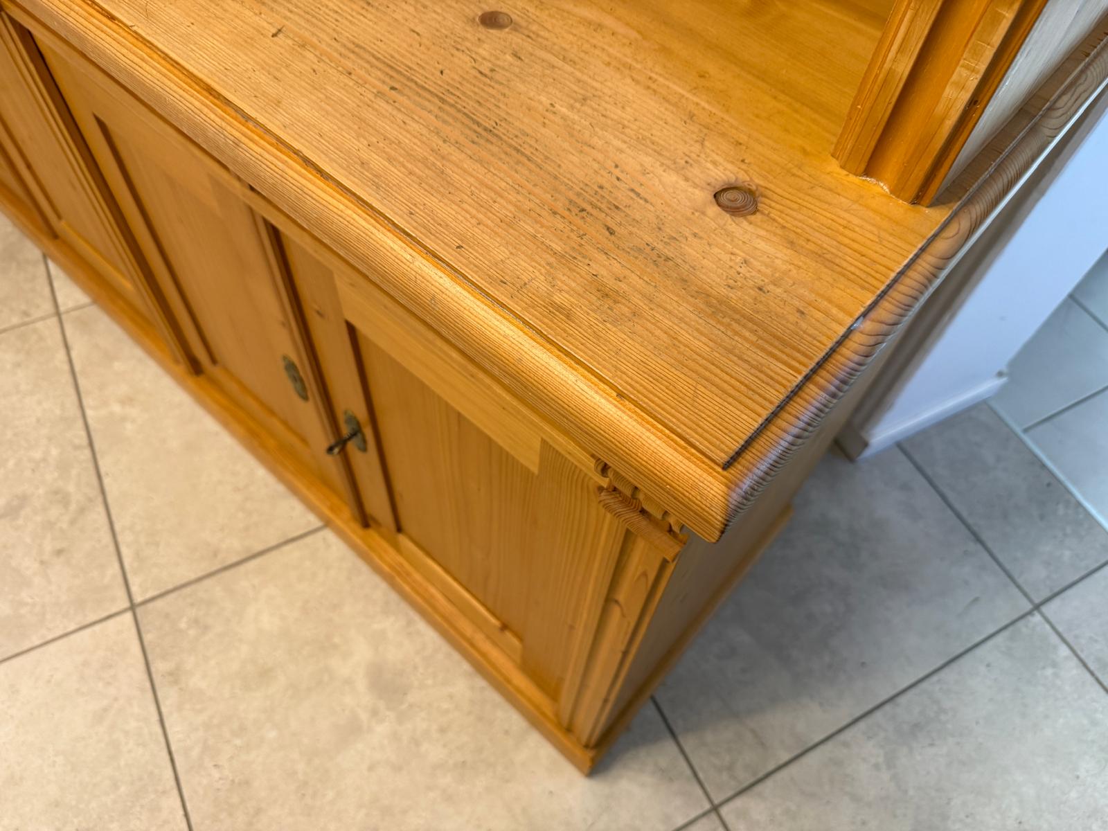 Grosses Bücherregal Stellage Bücherschrank Bauernkasten Bücherwand G2408