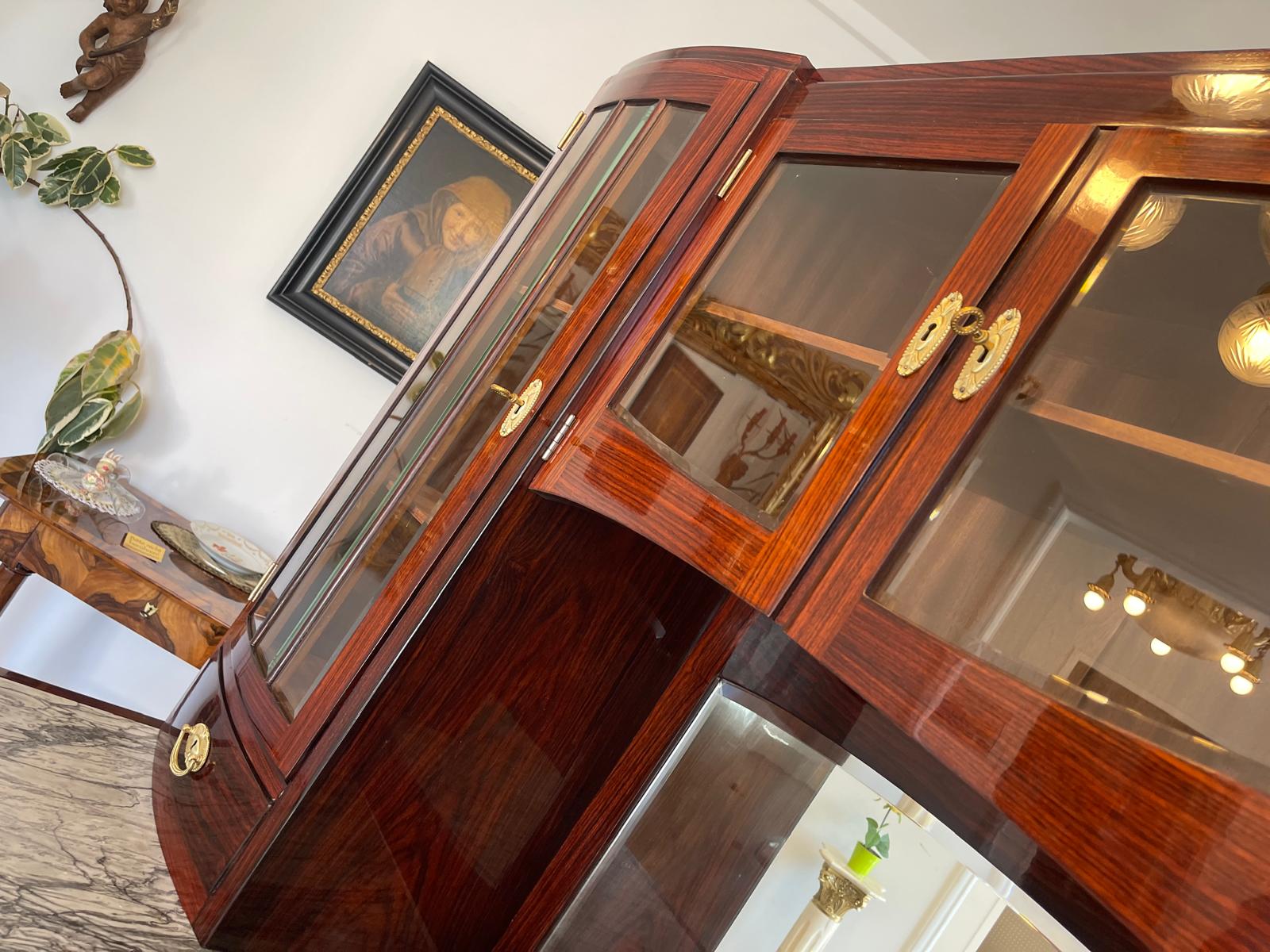 Sale Restauriertes Jugendstil Designerbuffet Aufsatzbuffet Originalstück G1377