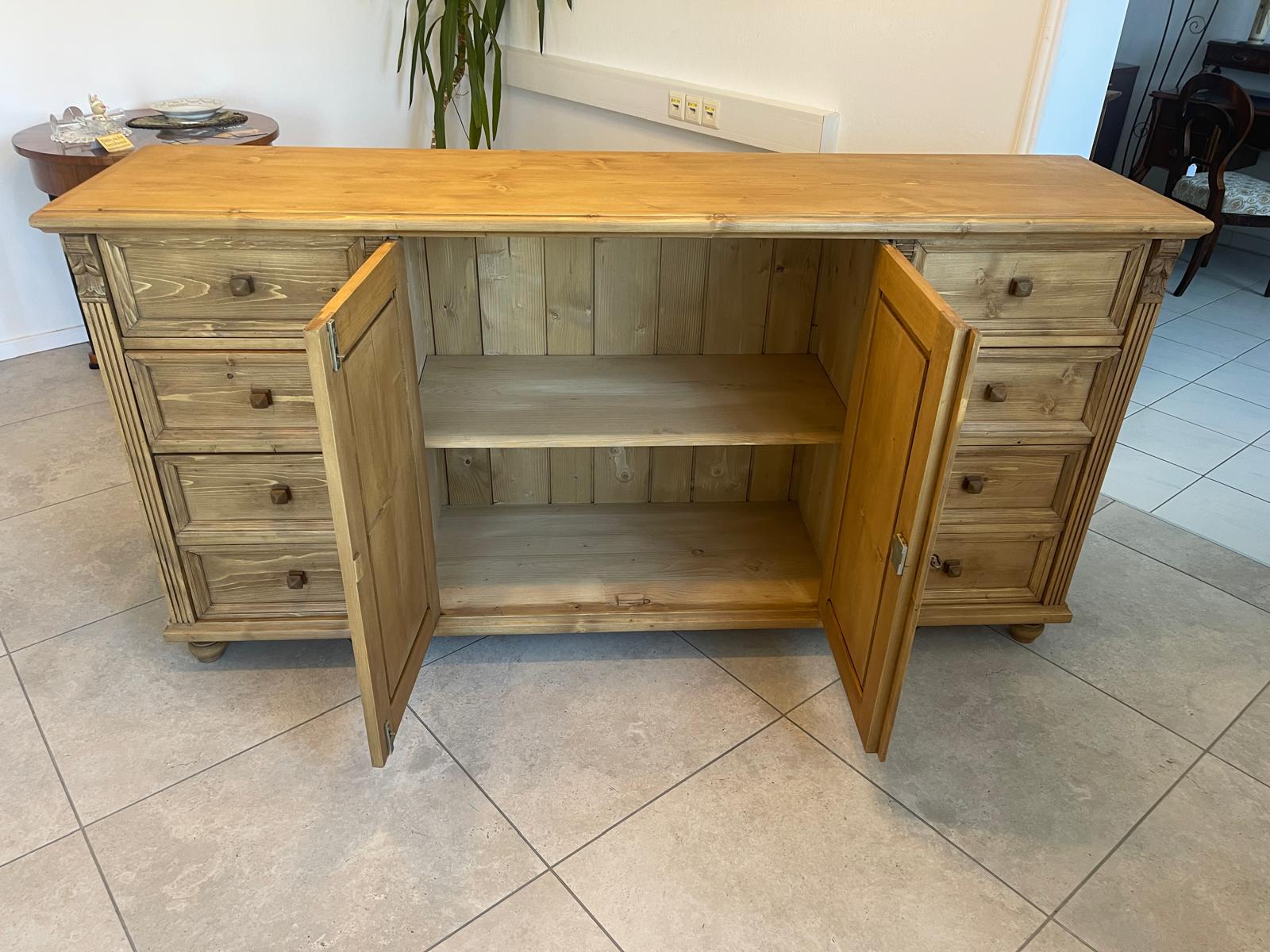 Massivholzkommode Ladenkommode Bauernmöbel Bauernmöbel Bauernschrank G1298