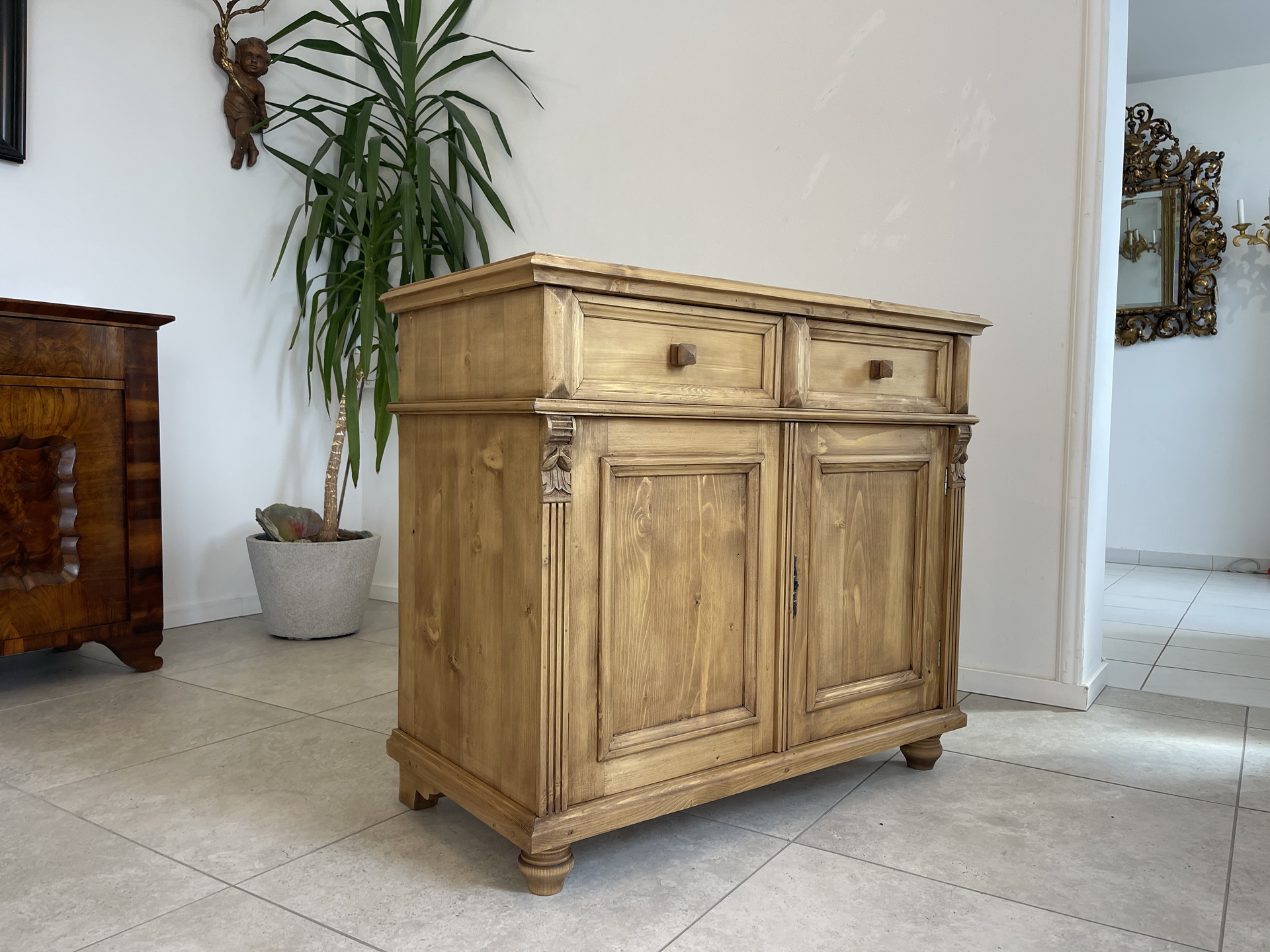 biedermeier_178CL1yHBhgQnaiL Bäuerliche Anrichte Kommode Kasterl A4313