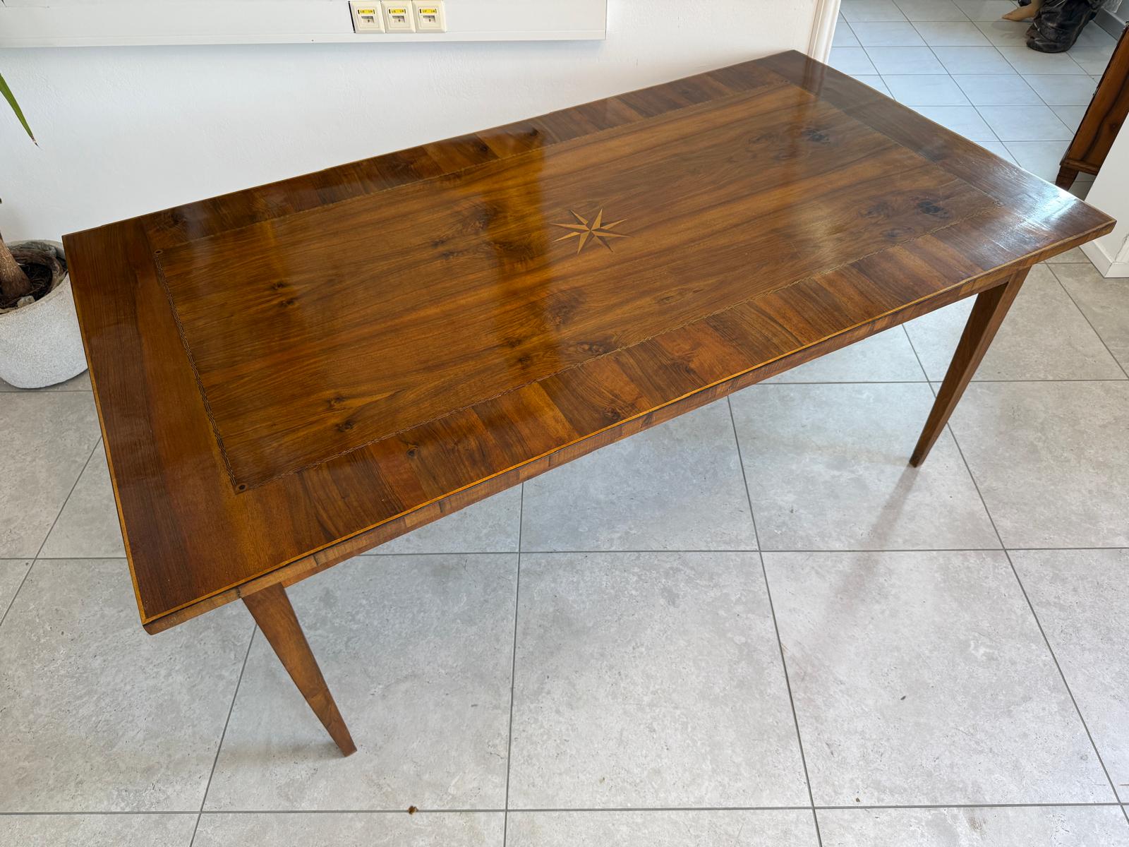 Biedermeier Tisch Esstisch Antik Refektoriumtisch G2146