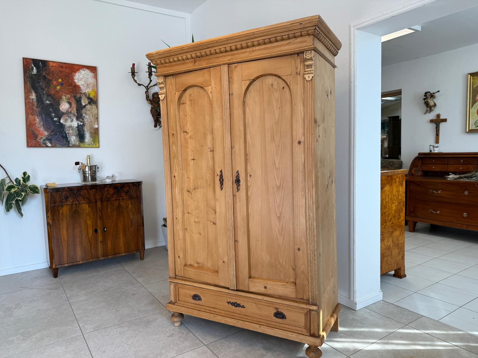 Original Gründerzeit  Bauernschrank Bauernkasten Kasten G1960