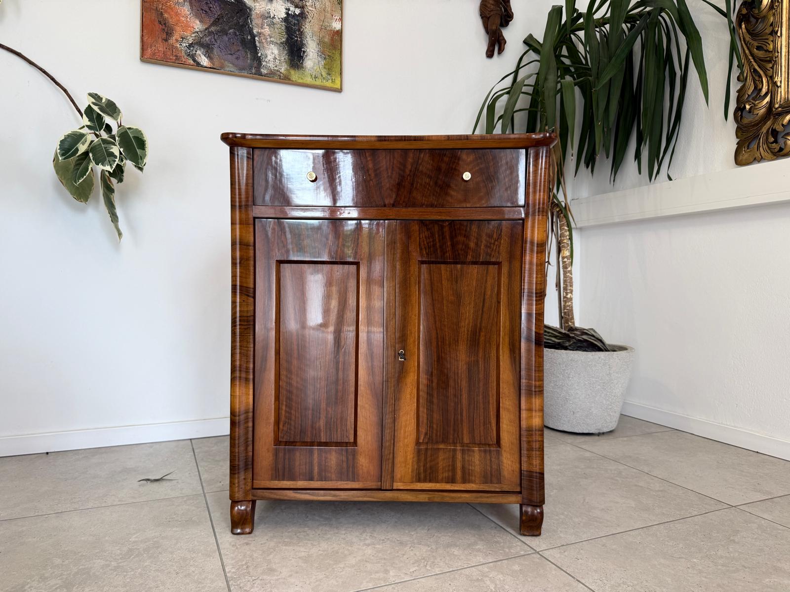 Restauriertes Biedermeier Trumeau Anrichte  Antiquität D2872