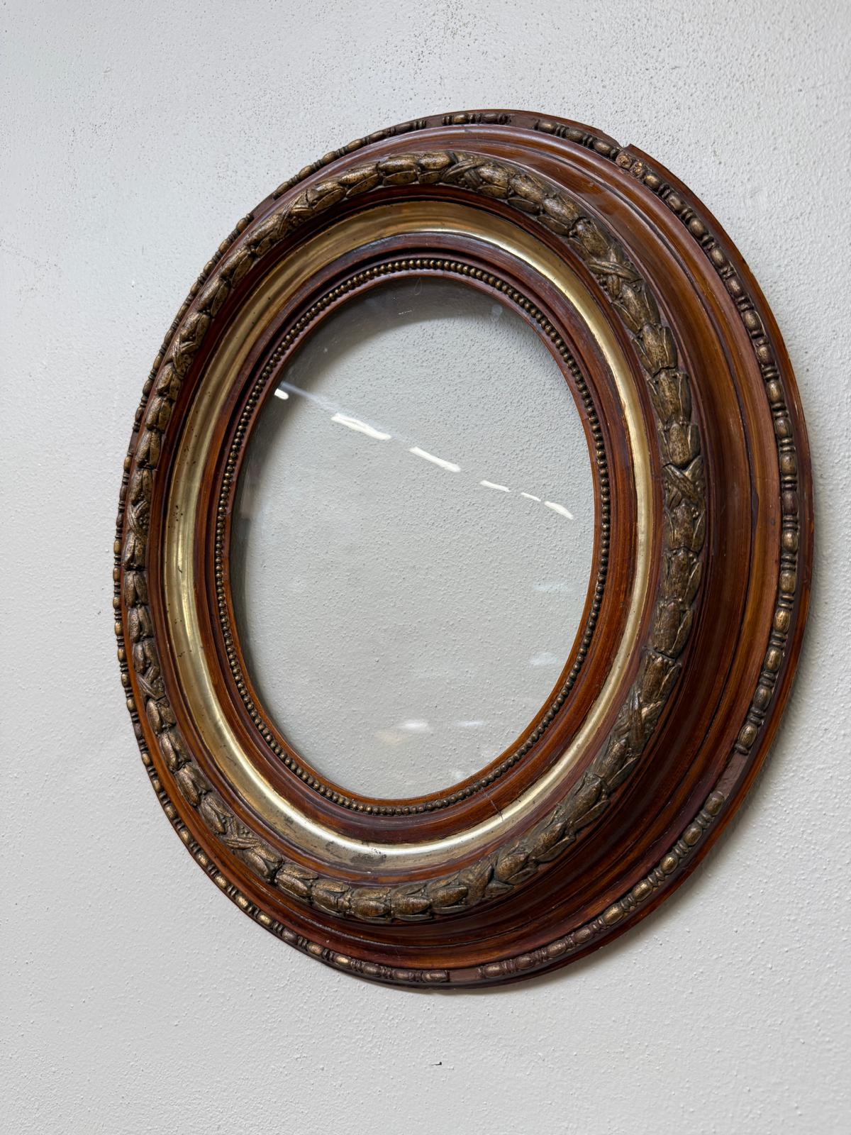Ovaler Barock Rahmen Bilderrahmen D2582