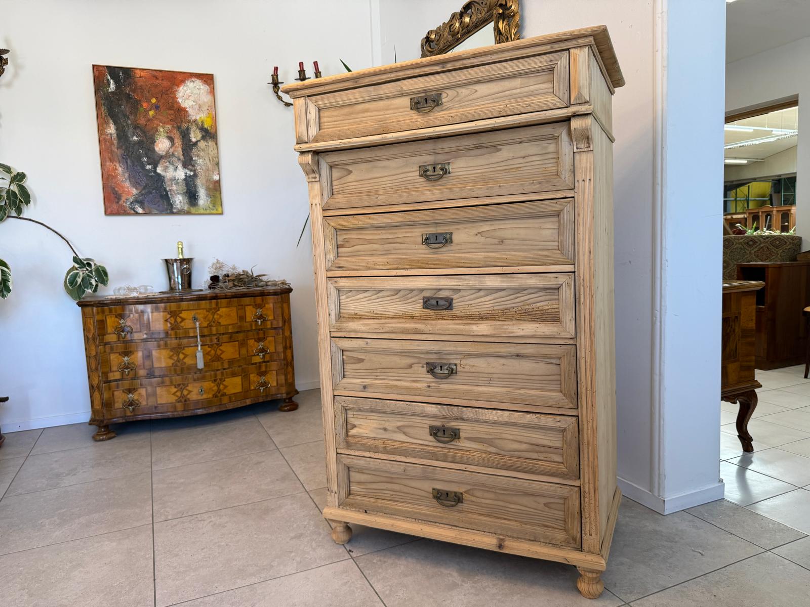 Originale Gründerzeit 7 Ladenkommode Wochenkommode D2642