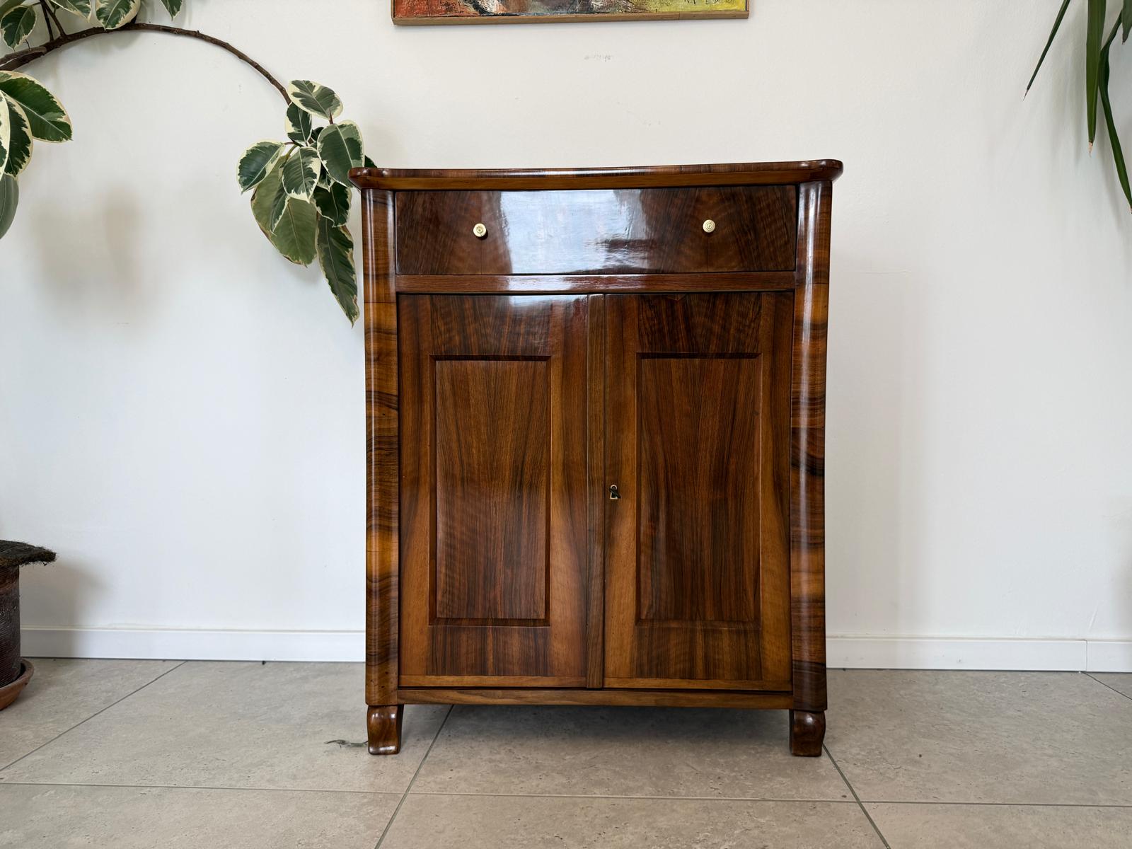 Restauriertes Biedermeier Trumeau Anrichte  Antiquität D2872