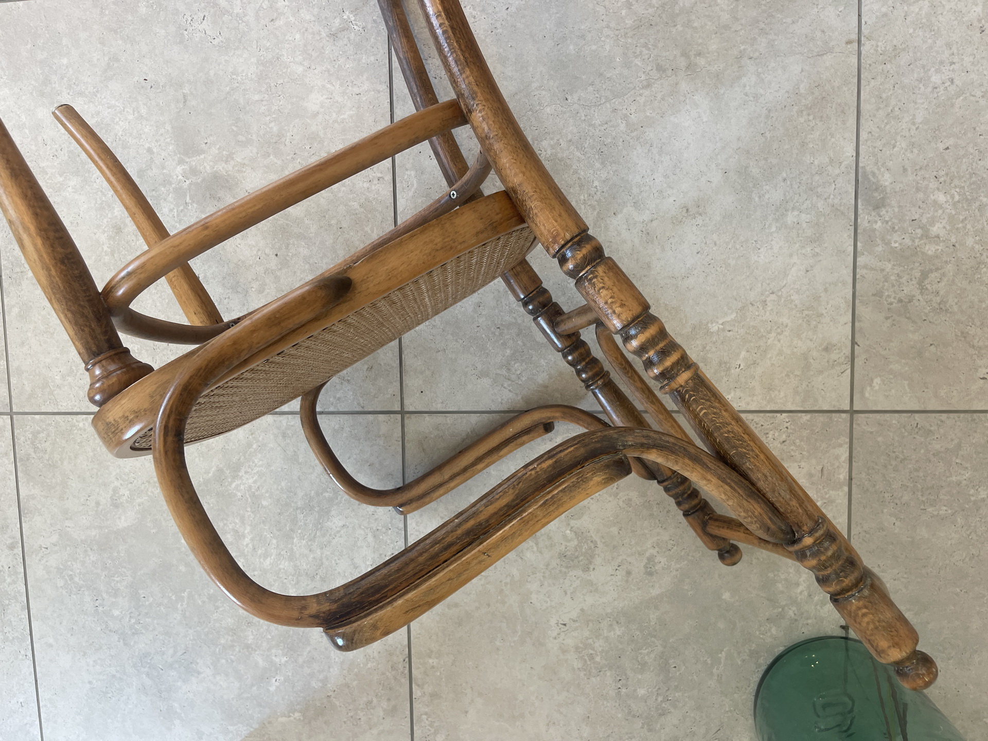 IMG_12323yjpcwJzggriZ Traum Bugholzsessel Armlehnstuhl Sessel Thonet, Eleganter Bugholzstuhl, Vintage Design - A4526