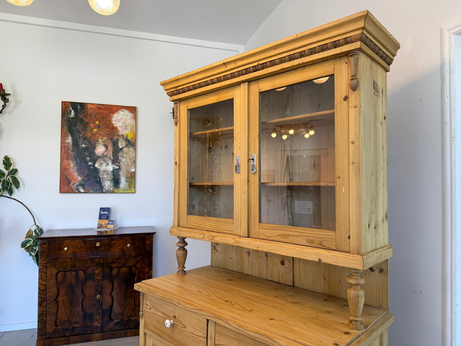 Jugendstil Küchenbuffet Küchenschrank Küchenkredenz Original D2407
