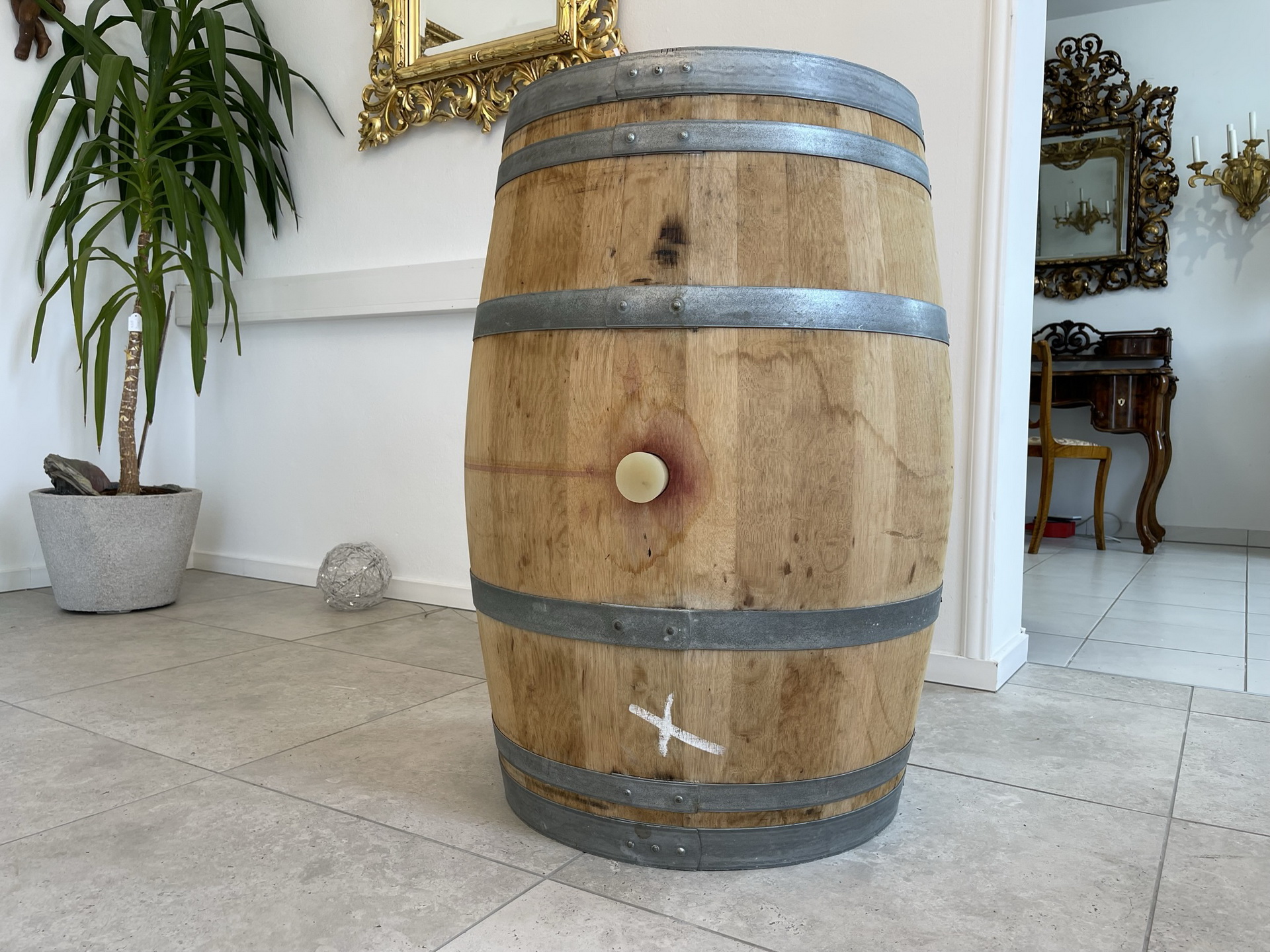Barrique Fass aus Eiche - Weinfass - Holzfass 225 l - i1414