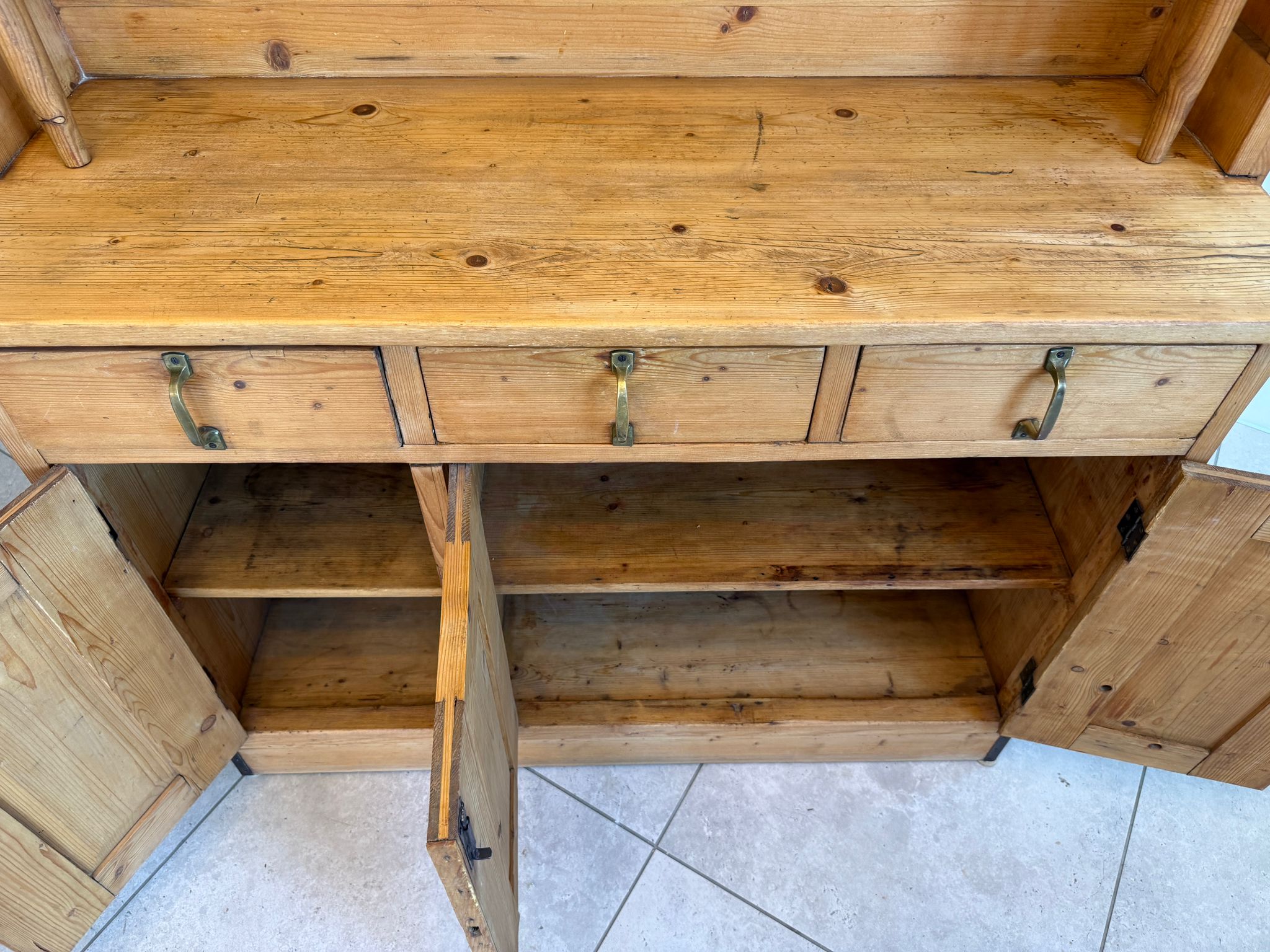 Jugendstil Küchenbuffet Küchenschrank Küchenkredenz Original D2330