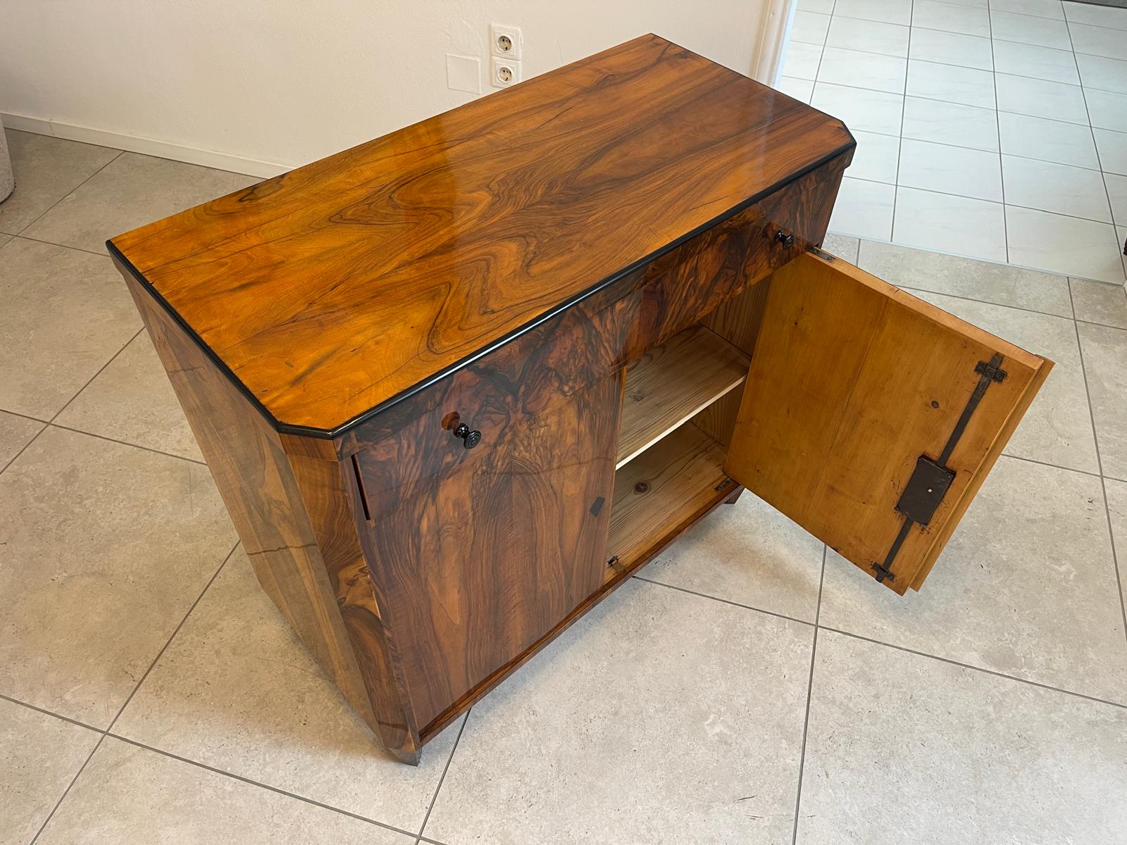 Sale Restaurierte Biedermeier Anrichte Trumeau Nussholz Antiquität G1507