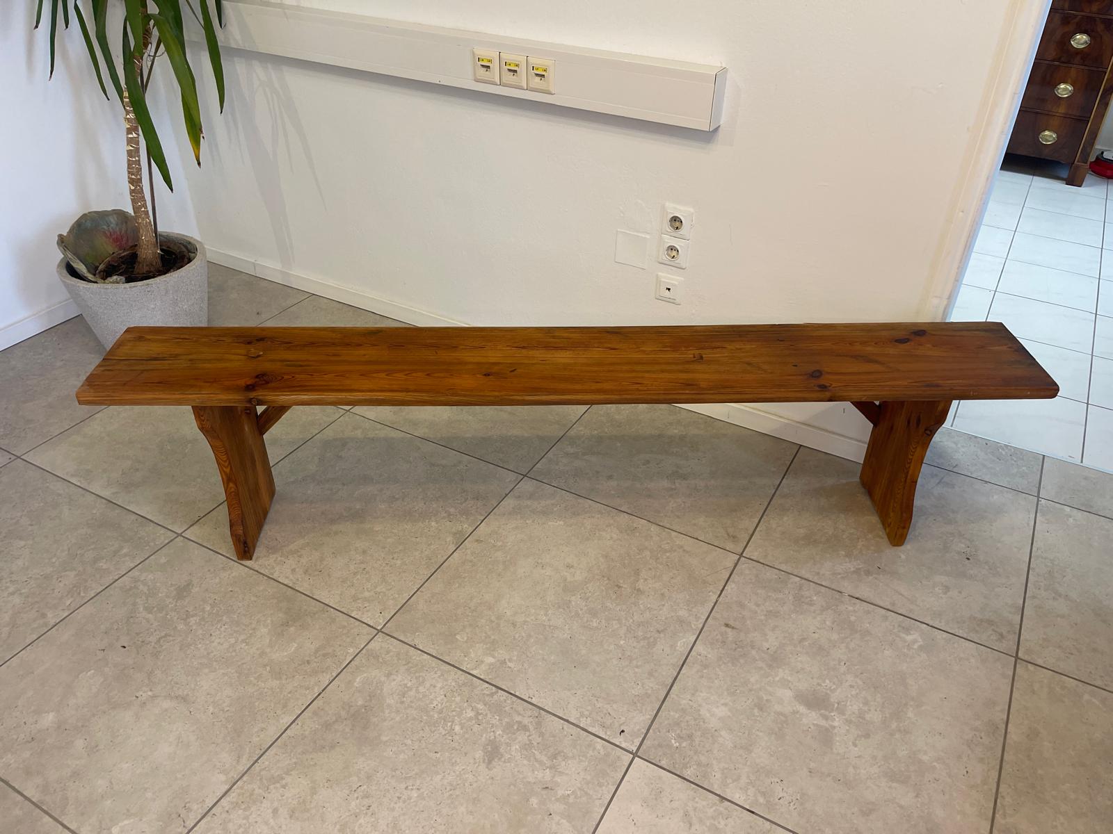 Altes Bankerl Sitzbank Bankerl Massivholz Bauernbank 198cm A5164