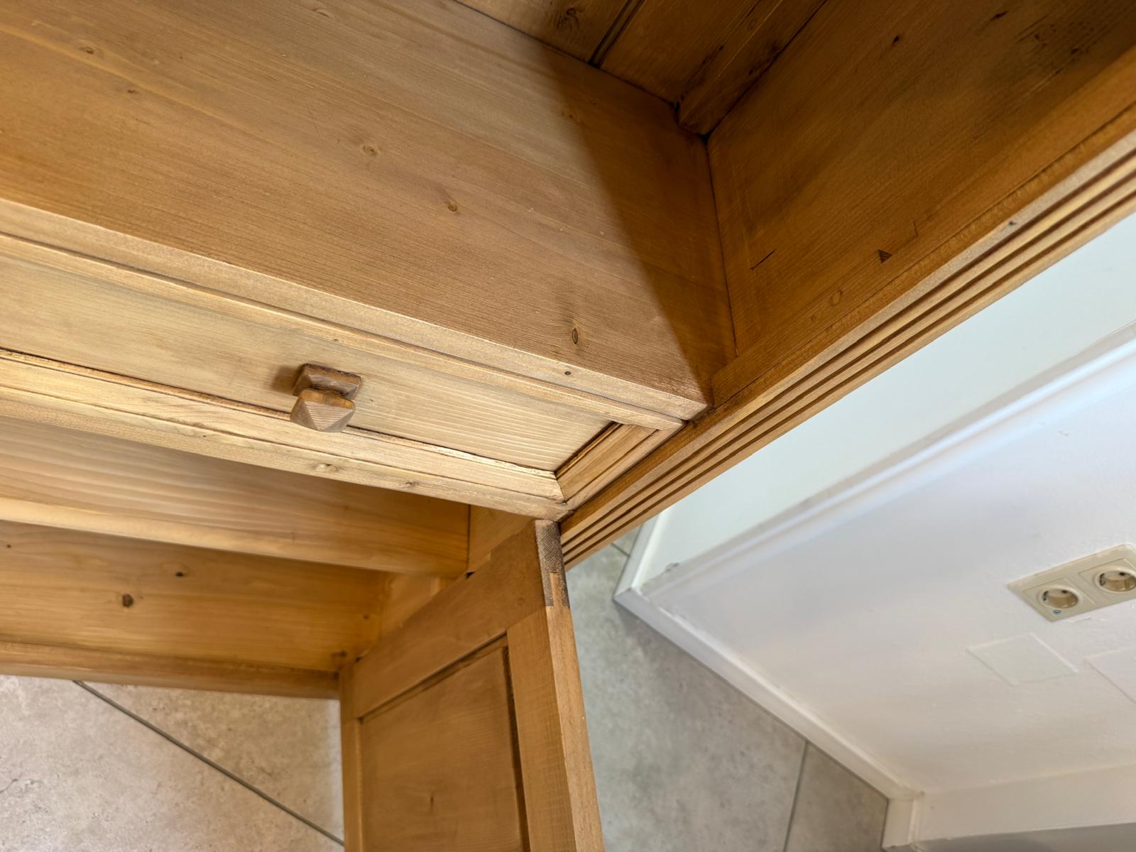 Grosses Bücherregal Stellage Bücherschrank Bauernkasten Bücherwand G1799