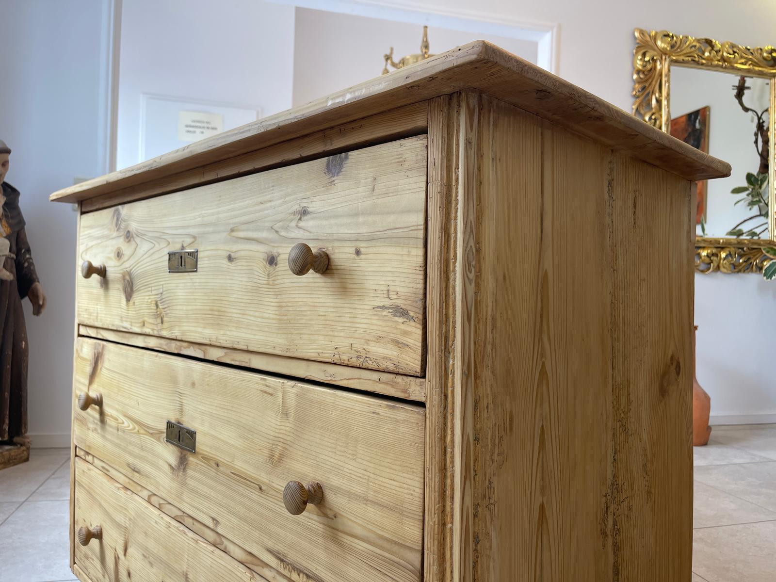 Originale Bäuerliche Gründerzeit Kommode Restauriert Bauernkommode Antik G1695